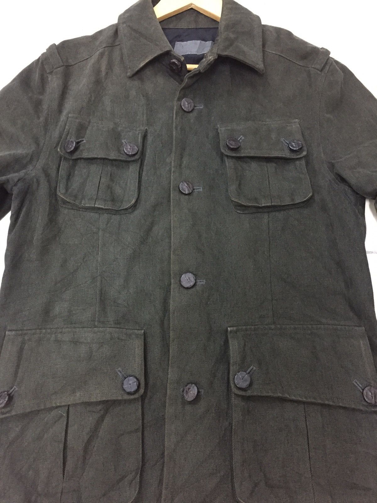 Japanese Brand Vintage Acosto Japanese Military Jacket Utility Size US M / EU 48-50 / 2 - 3 Thumbnail