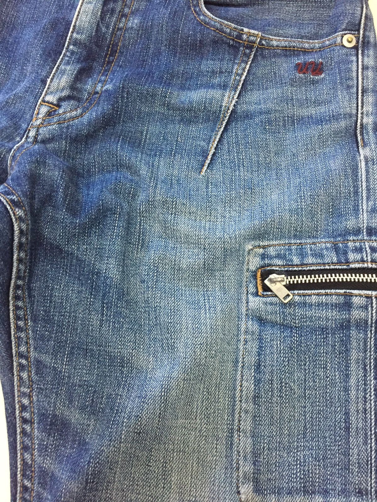 Undercover × Uniqlo Faded Undercover Slim UU Denim Pants Size US 31 - 3 Thumbnail