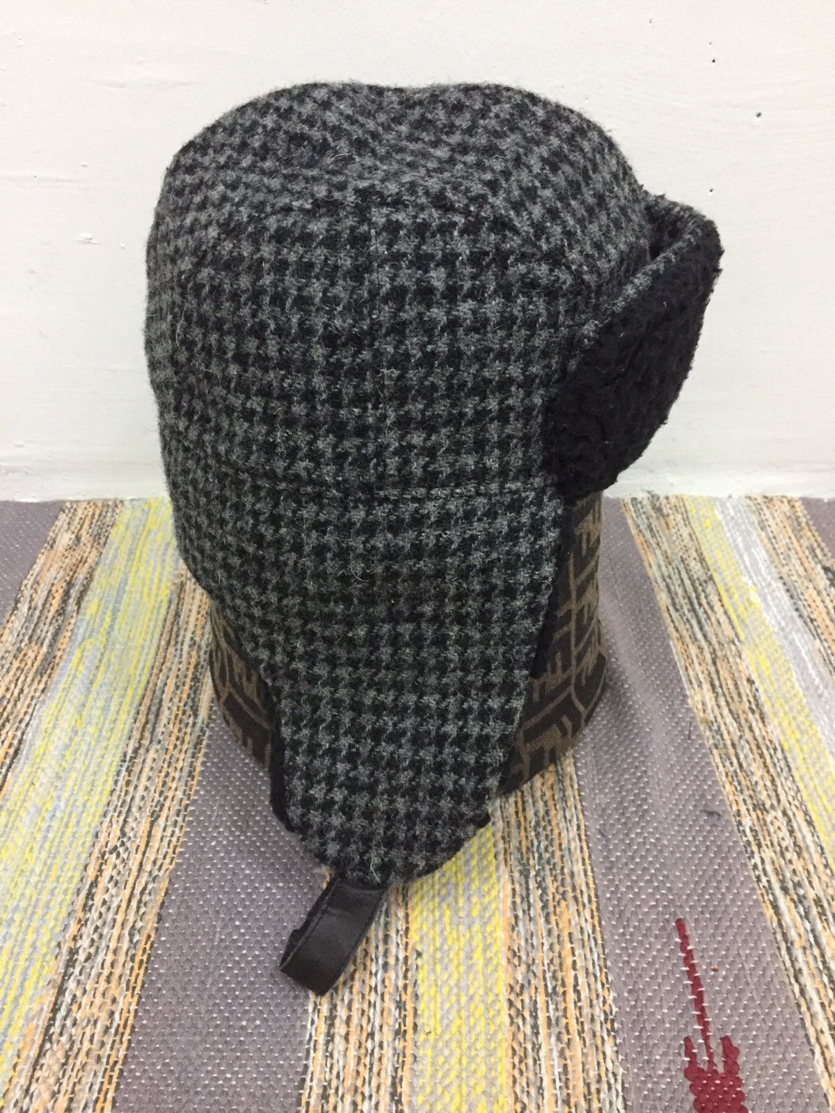 Harris Tweed Harris Tweed X General Design Winter Hat Size ONE SIZE - 7 Thumbnail