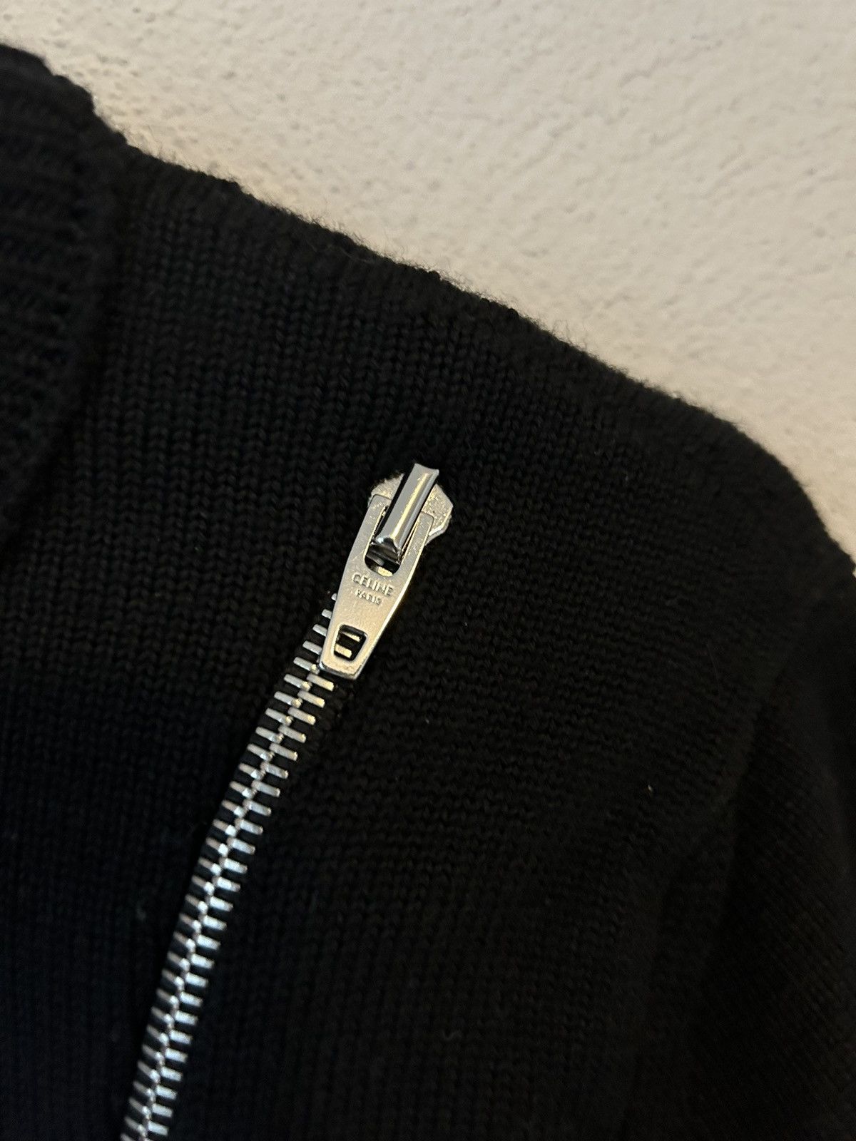 Celine Zipper Wool Sweater Size US S / EU 44-46 / 1 - 3 Thumbnail