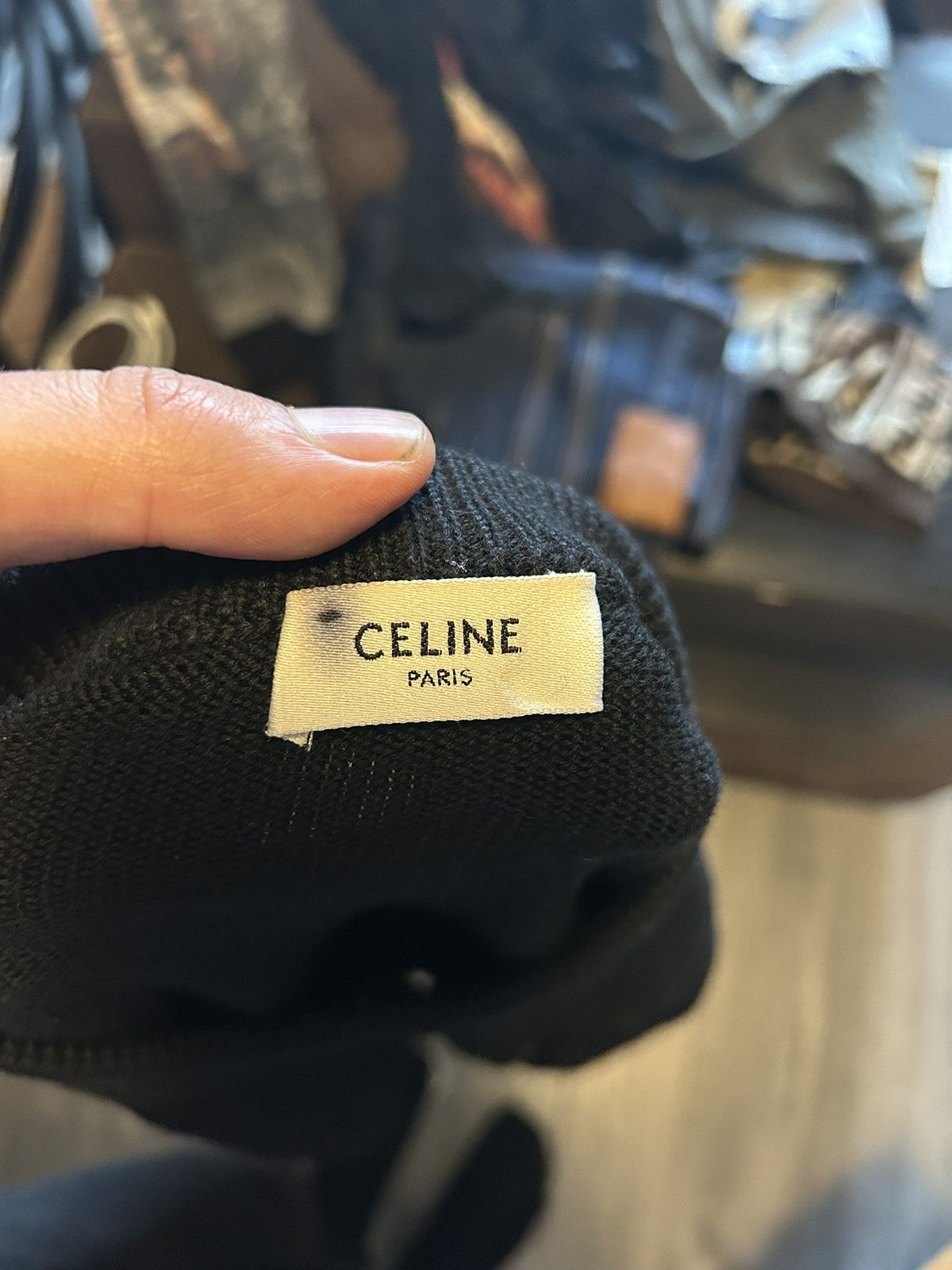 Celine Zipper Wool Sweater Size US S / EU 44-46 / 1 - 8 Thumbnail