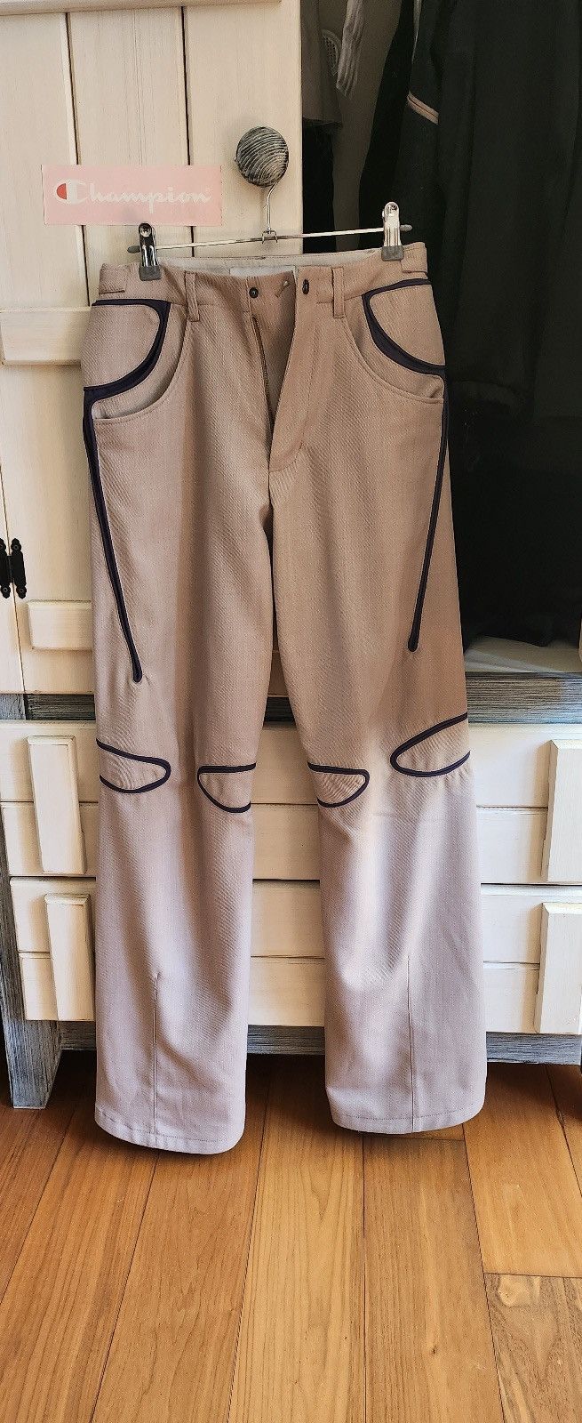 Kiko Kostadinov Kikokostadinov giran piping trouser | Grailed