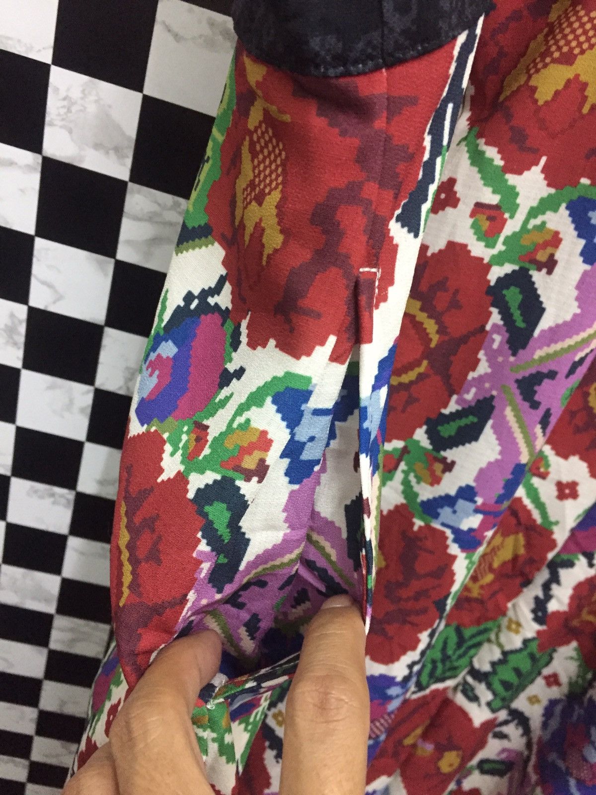 Anna Sui Floral Apron