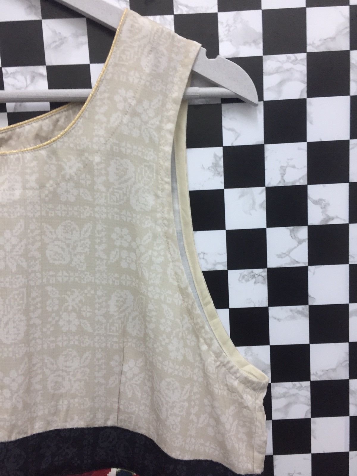 Anna Sui Floral Apron