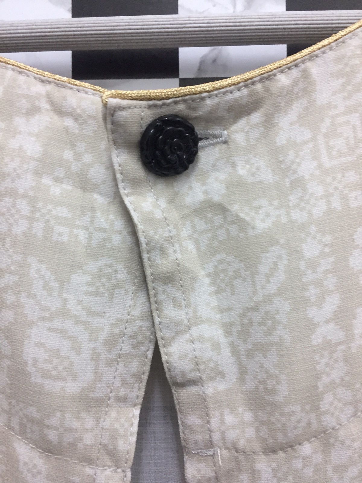 Anna Sui Floral Apron