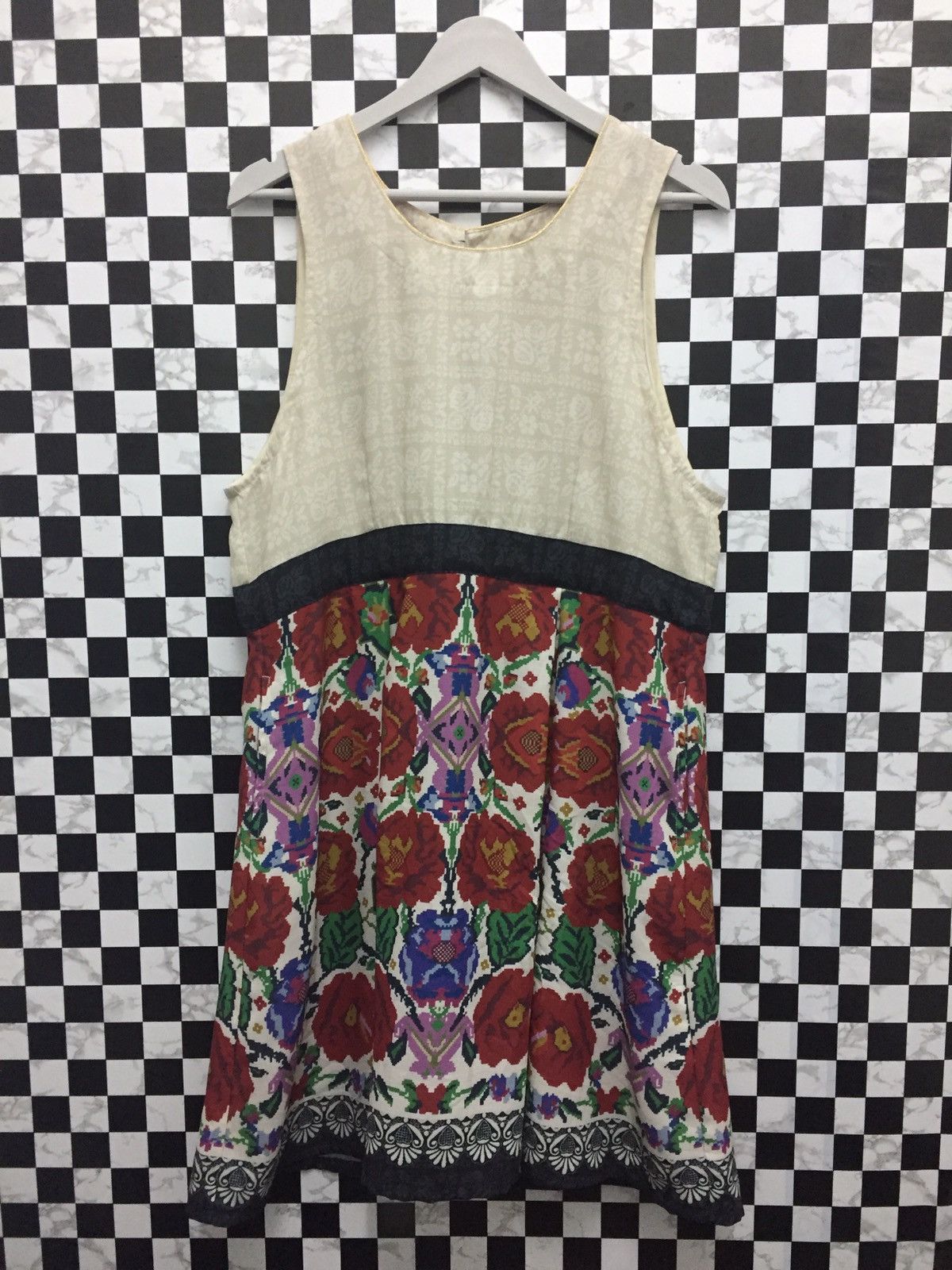 Anna Sui Floral Apron