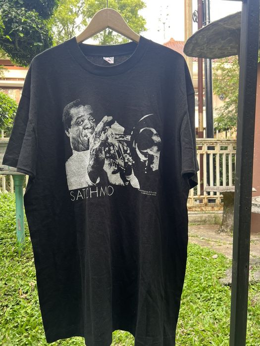 Vintage Louis Armstrong Satchmo Jazz Tee T Shirt XL