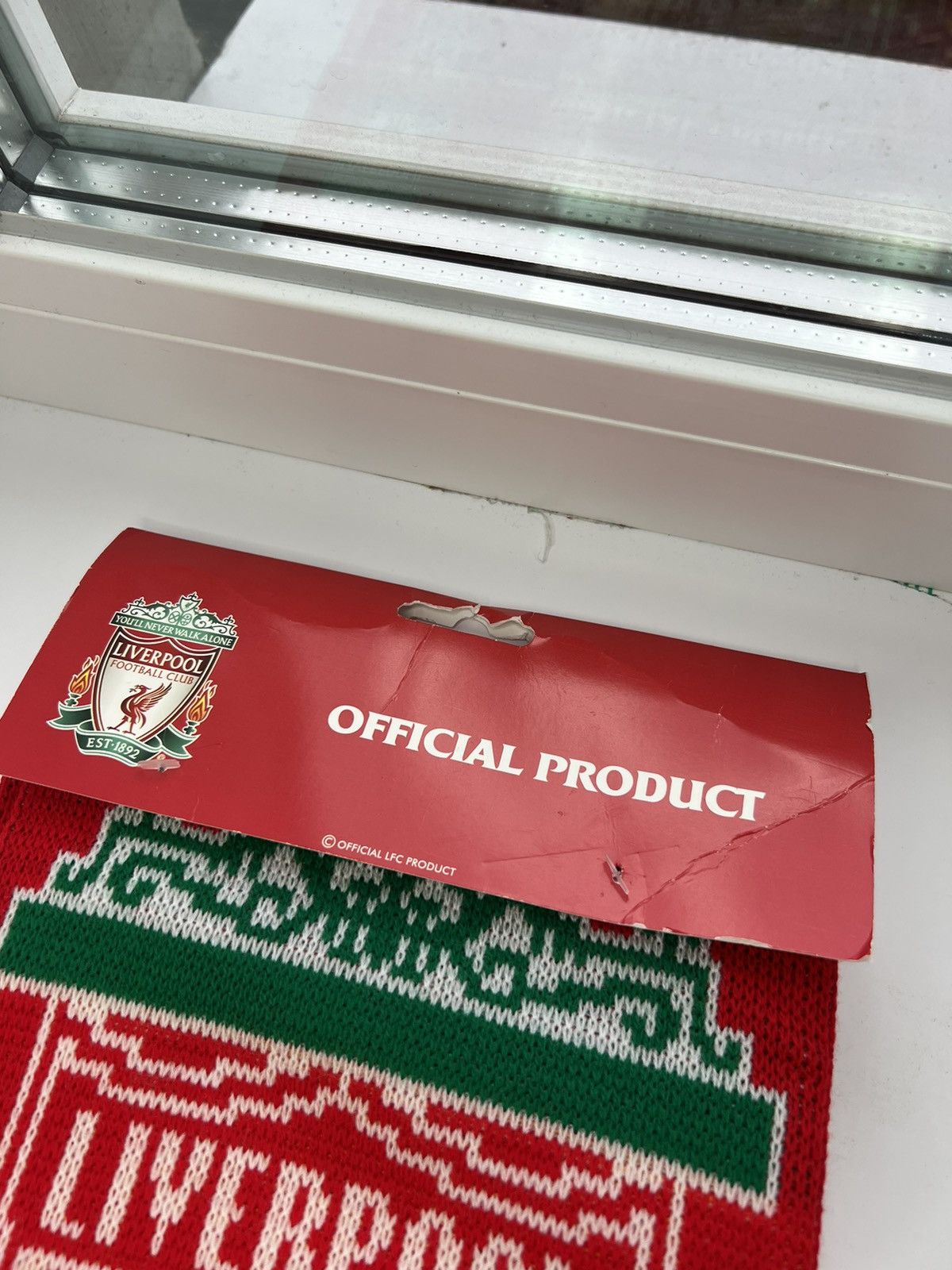 Vintage Vintage 2008 Liverpool FC Scarf Football Size ONE SIZE - 4 Thumbnail
