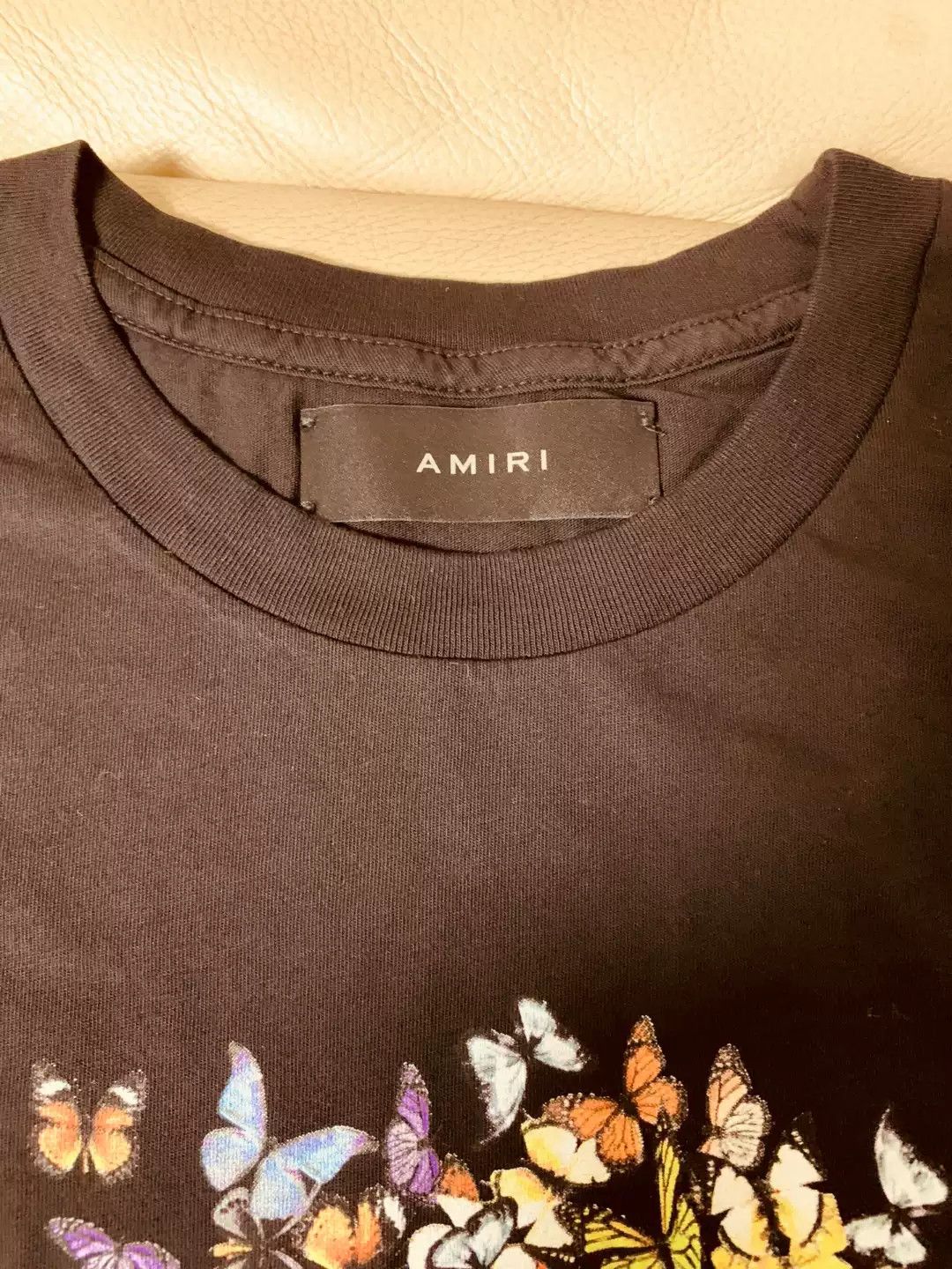 Amiri AMIRI Logo Butterflies Tee Size US M / EU 48-50 / 2 - 3 Thumbnail