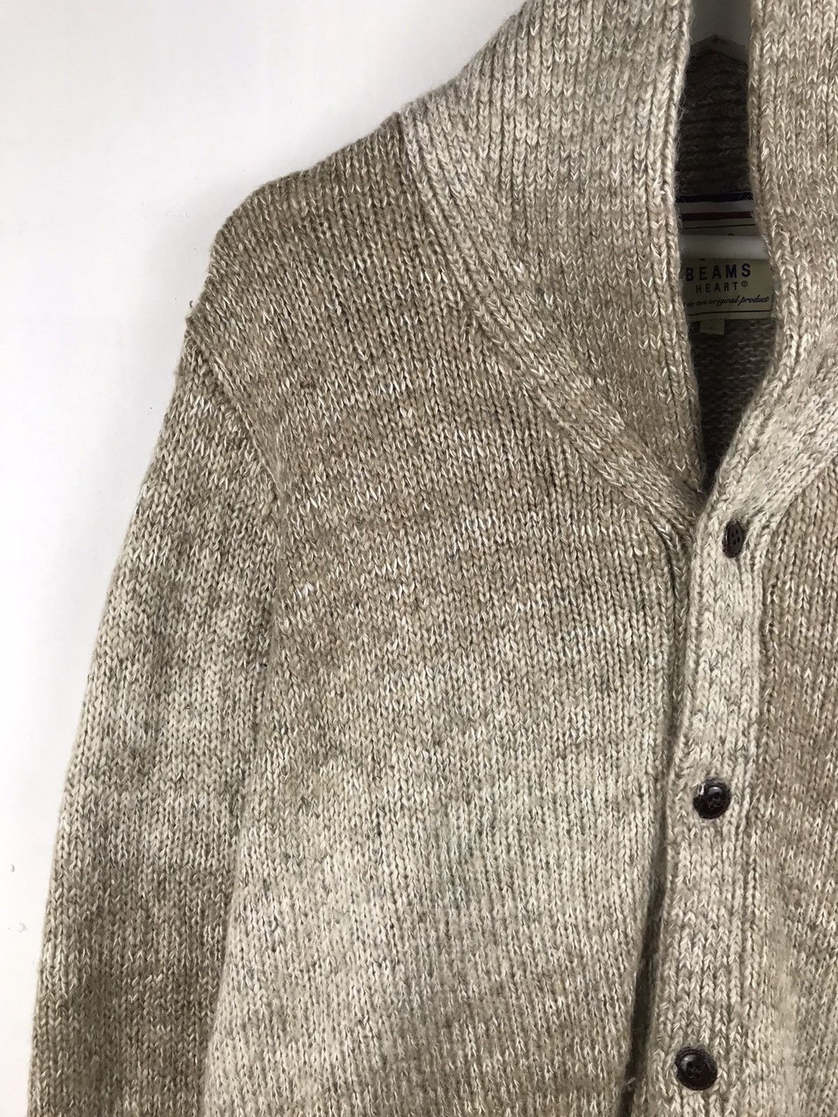 *Rare*Beams Cardigan browns colour