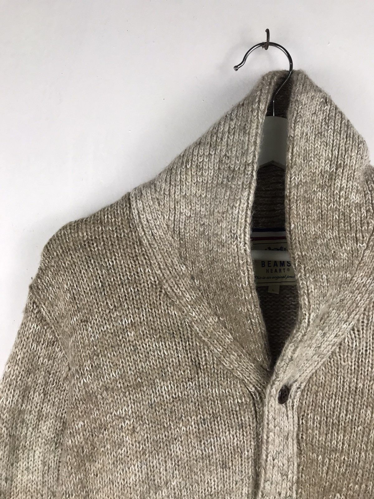*Rare*Beams Cardigan browns colour