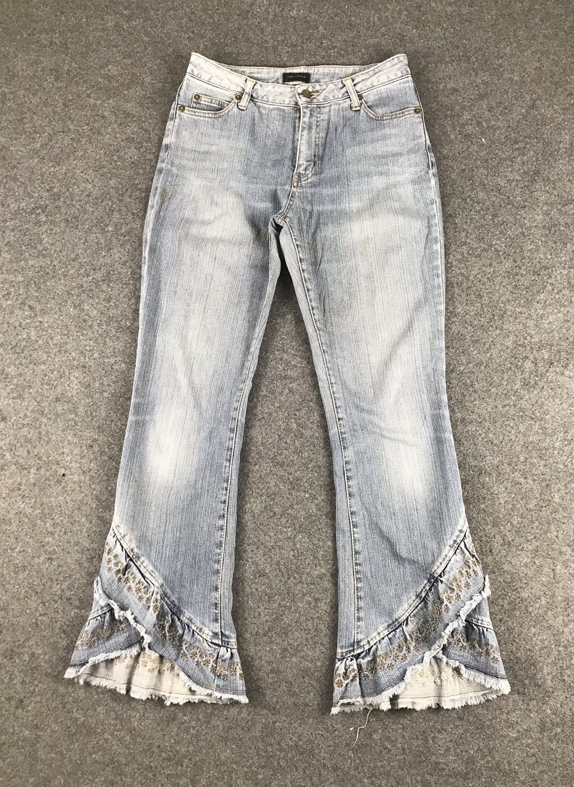 Vintage very rare flare denim pants