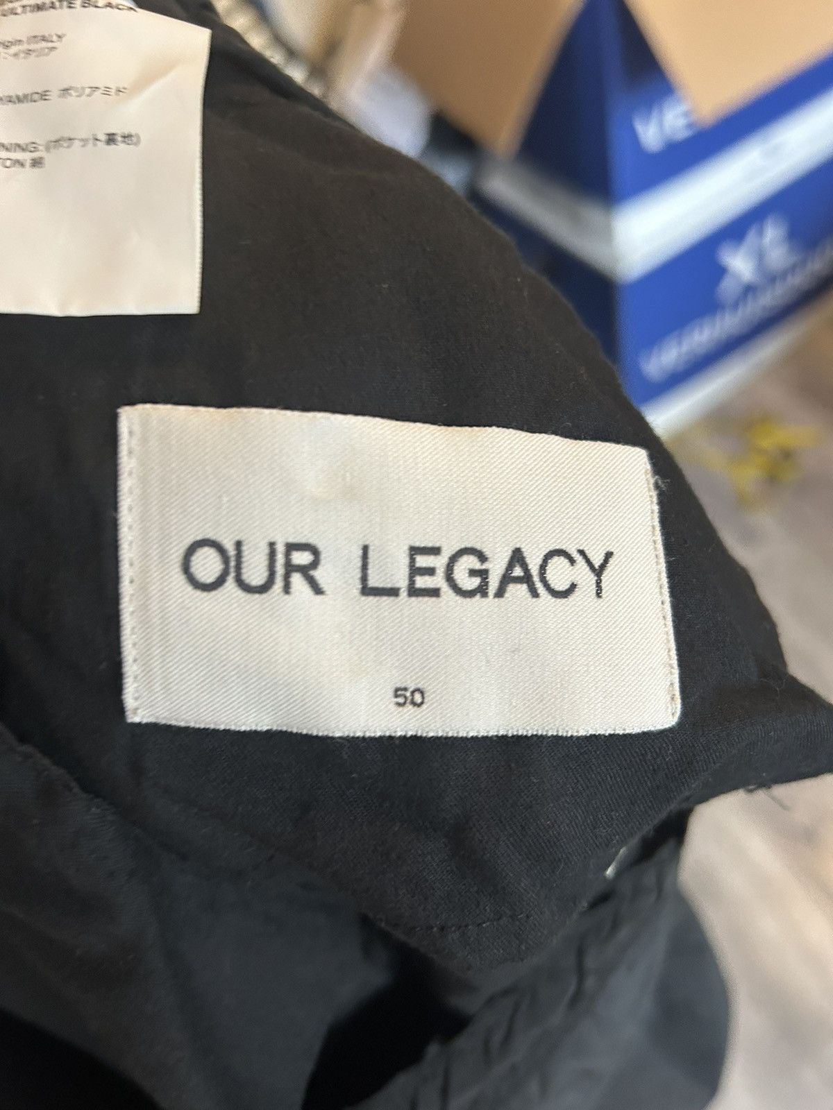 Our Legacy AW15 Ultimate Black Nylon Pants Size US 34 / EU 50 - 6 Thumbnail