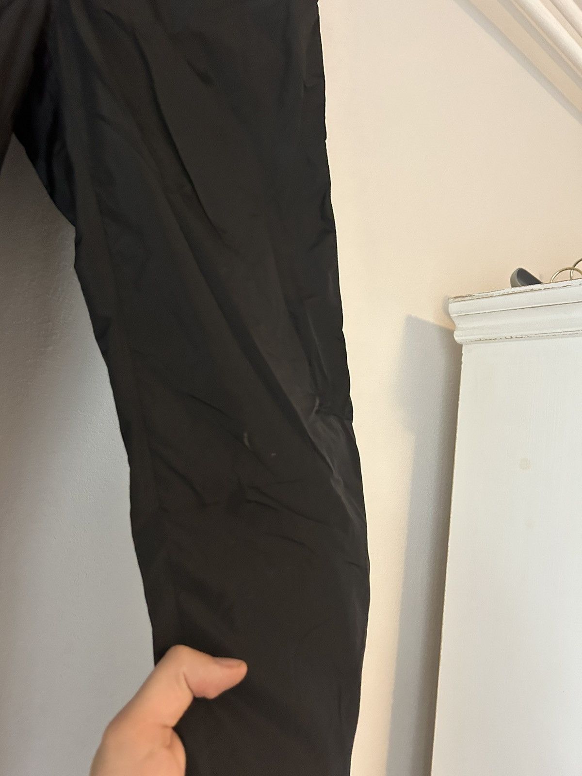 Our Legacy AW15 Ultimate Black Nylon Pants Size US 34 / EU 50 - 4 Thumbnail