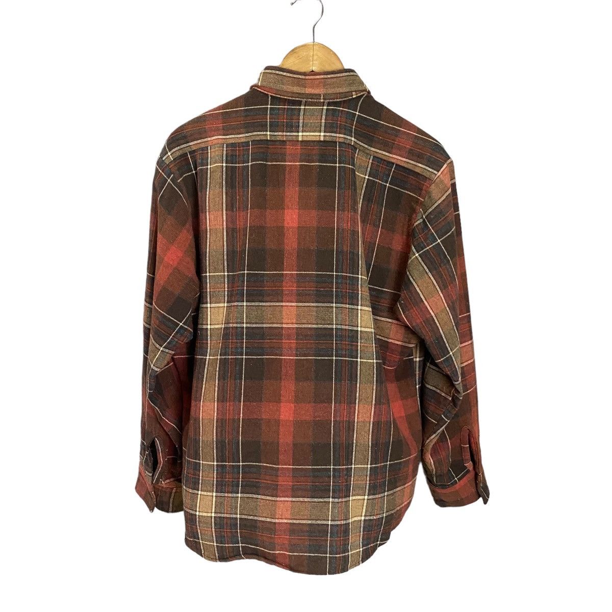 Vintage × Wrangler Vintage 80s wrangler wool flannel Size US L / EU 52-54 / 3 - 4 Thumbnail