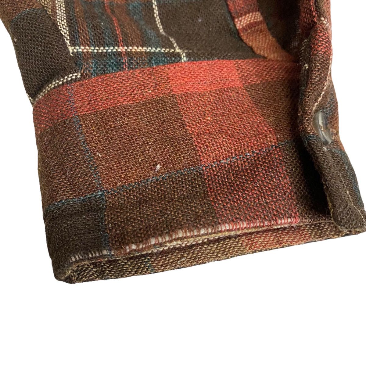 Vintage × Wrangler Vintage 80s wrangler wool flannel Size US L / EU 52-54 / 3 - 7 Thumbnail