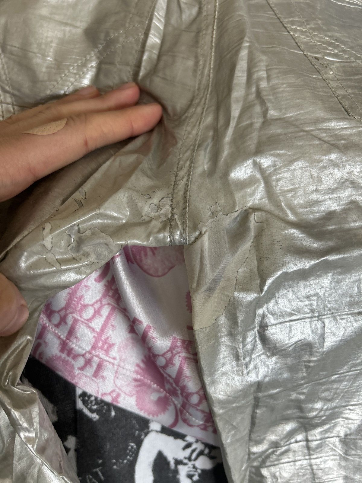 Dolce & Gabbana Silver Jeans Size US 29 - 14 Thumbnail