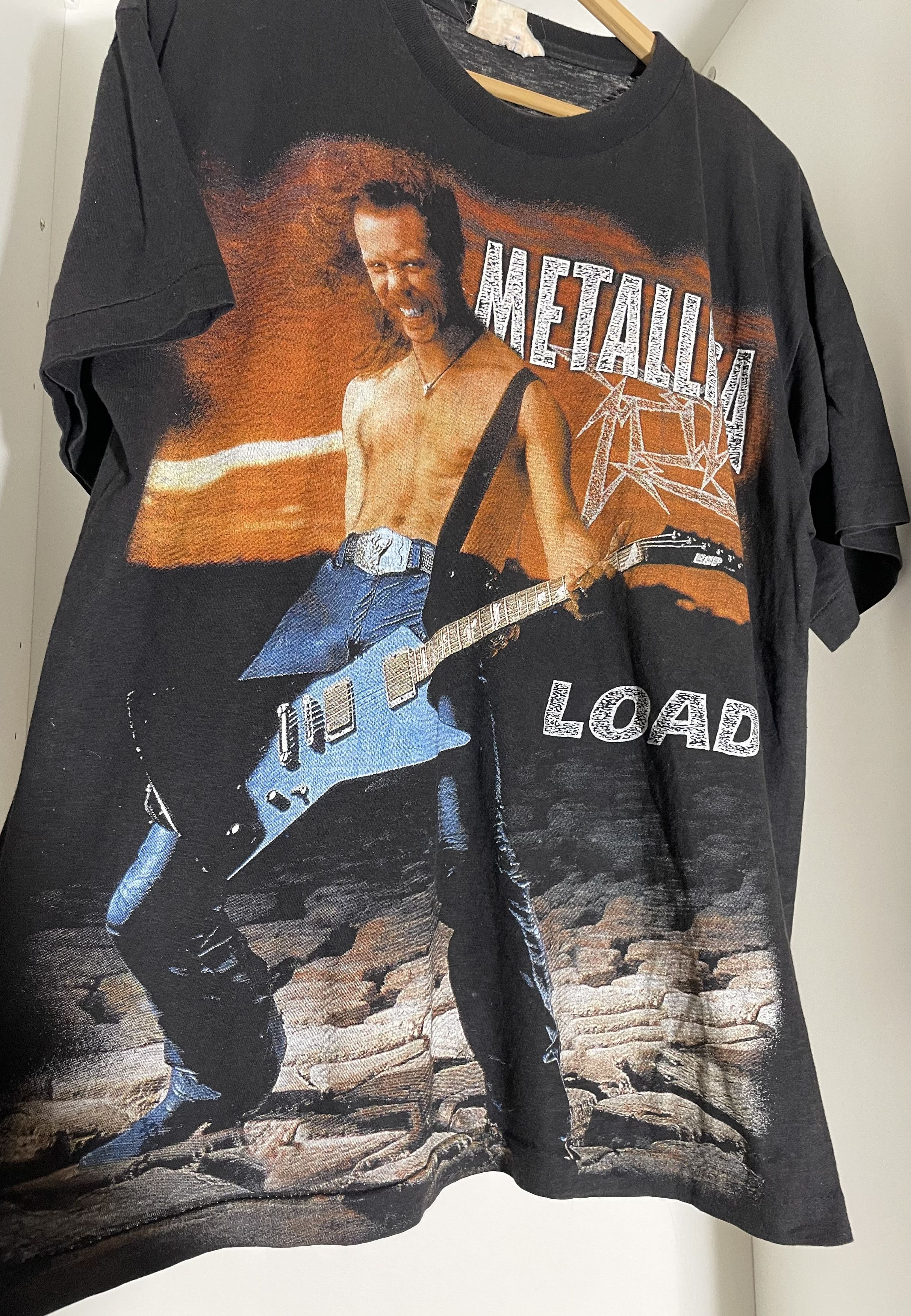 Metallica Vintage Metallica Load 90s Aop Tshirt Size US L / EU 52-54 / 3 - 3 Thumbnail
