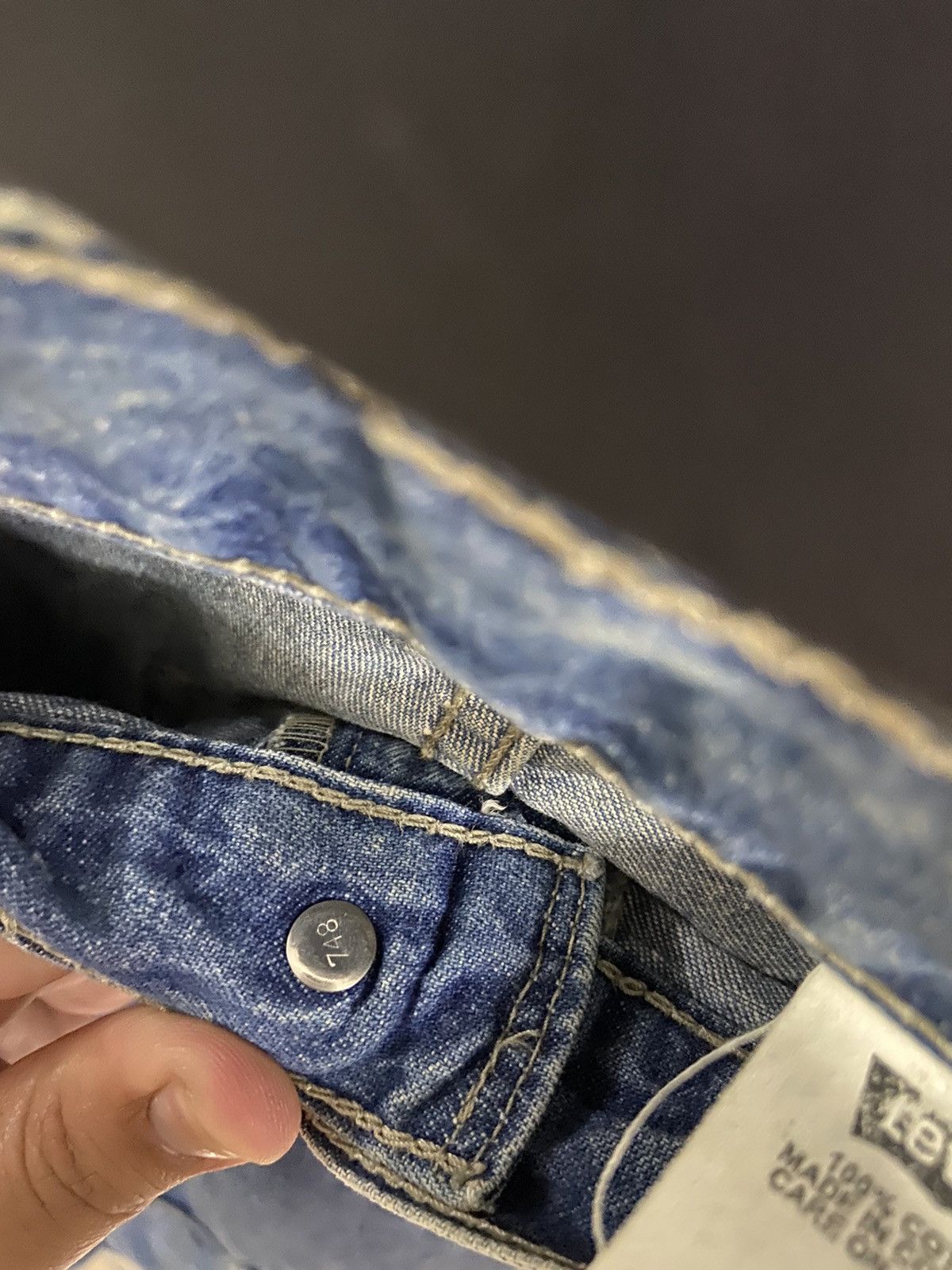 Levi's Vintage Levis Workwear Jeans Pants Size US 33 - 13 Thumbnail