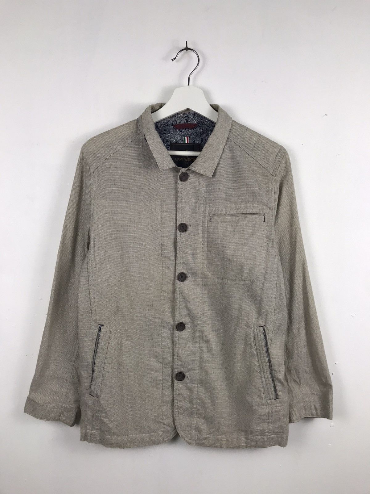 Gianni Valentino × Vintage Gianni Valentino Vintage Luxury jacket Size US M / EU 48-50 / 2 - 1 Thumbnail