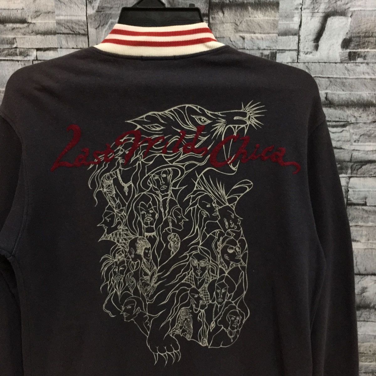 Japanese Brand Ozone Rocks sweatshirt Last wild Chica embroidered size L Size US L / EU 52-54 / 3 - 3 Thumbnail