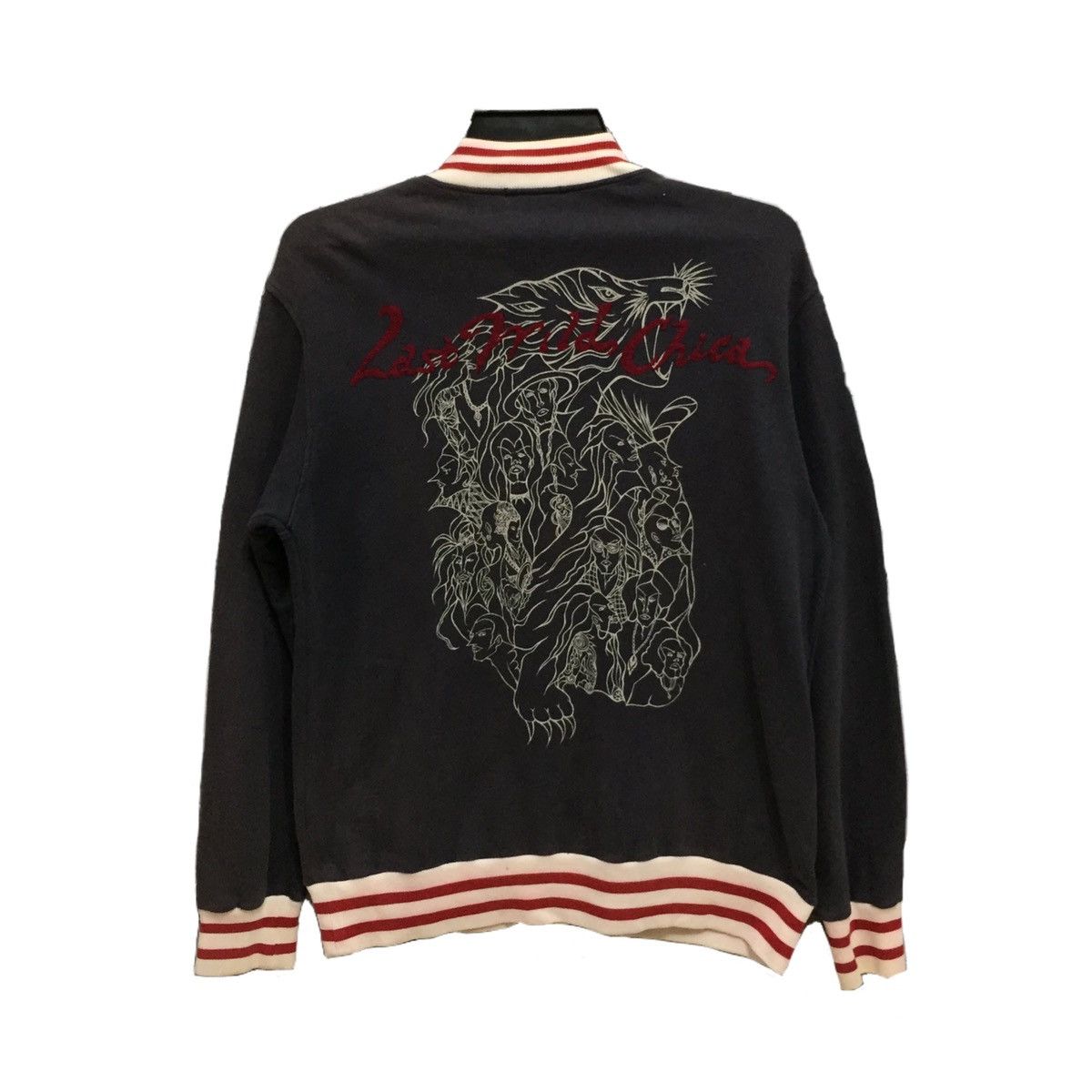 Japanese Brand Ozone Rocks sweatshirt Last wild Chica embroidered size L Size US L / EU 52-54 / 3 - 1 Thumbnail