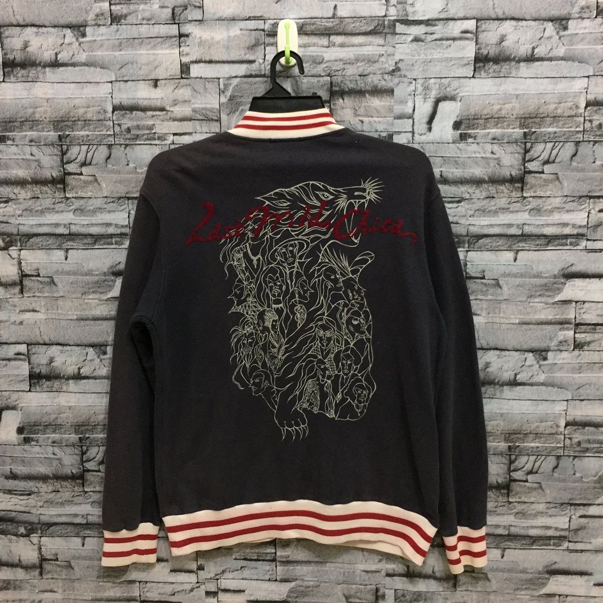 Japanese Brand Ozone Rocks sweatshirt Last wild Chica embroidered size L Size US L / EU 52-54 / 3 - 2 Thumbnail