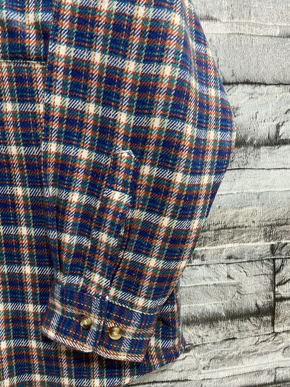 Pepsi Vintage Pepsi Cola Flannel single pocket plaid design Size US L / EU 52-54 / 3 - 6 Thumbnail