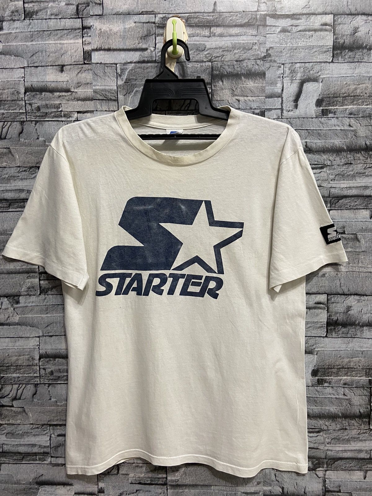 Starter Vintage Starter t shirt big logo hip hop streetwear Size US M / EU 48-50 / 2 - 1 Thumbnail