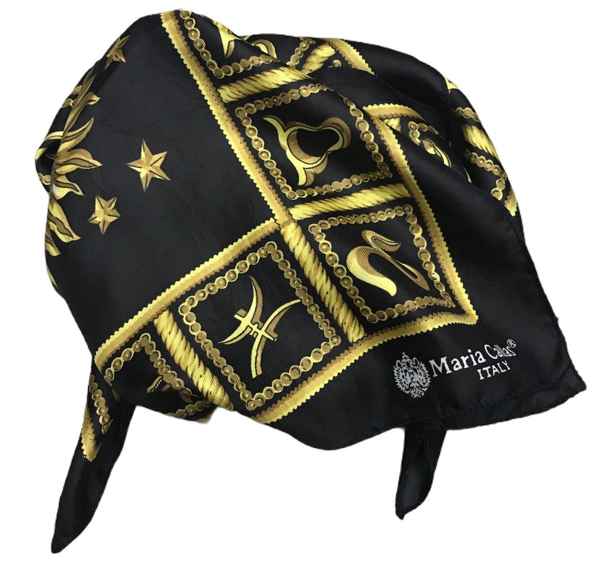 Vintage Vintage zodiac inspired scarf x maria callas Size ONE SIZE - 4 Thumbnail