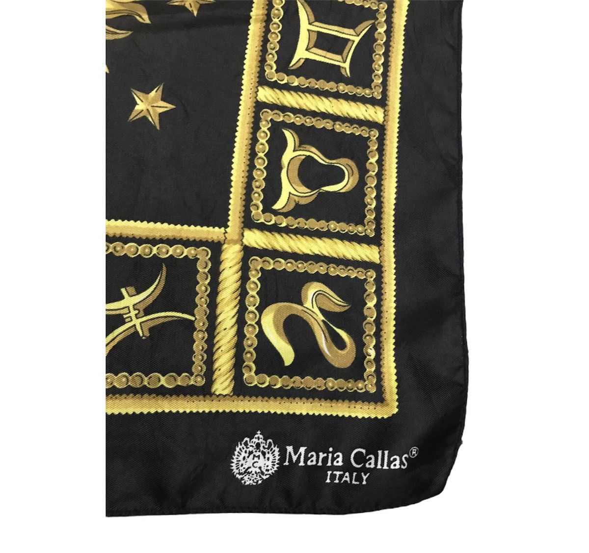 Vintage Vintage zodiac inspired scarf x maria callas Size ONE SIZE - 2 Thumbnail