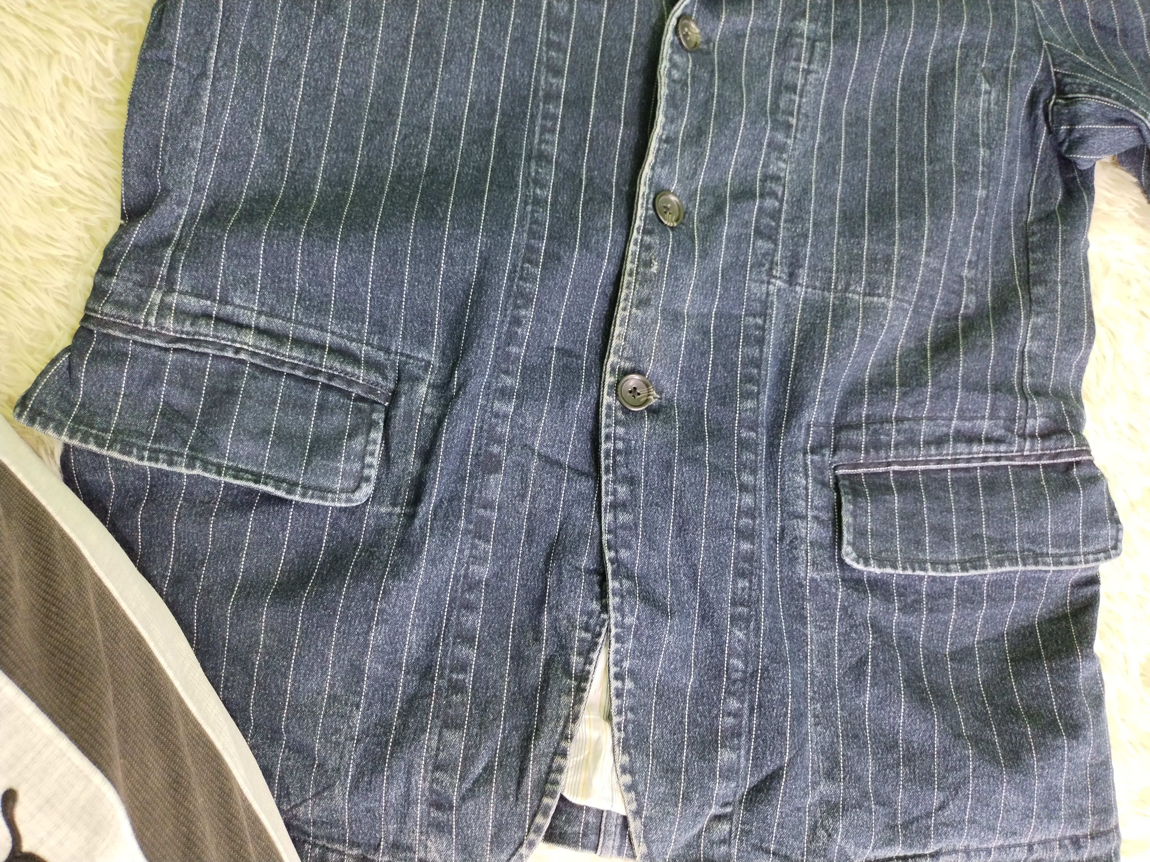 Kansai Yamamoto VINTAGE KANSAI JEANS DENIM JACKET Size US L / EU 52-54 / 3 - 12 Thumbnail