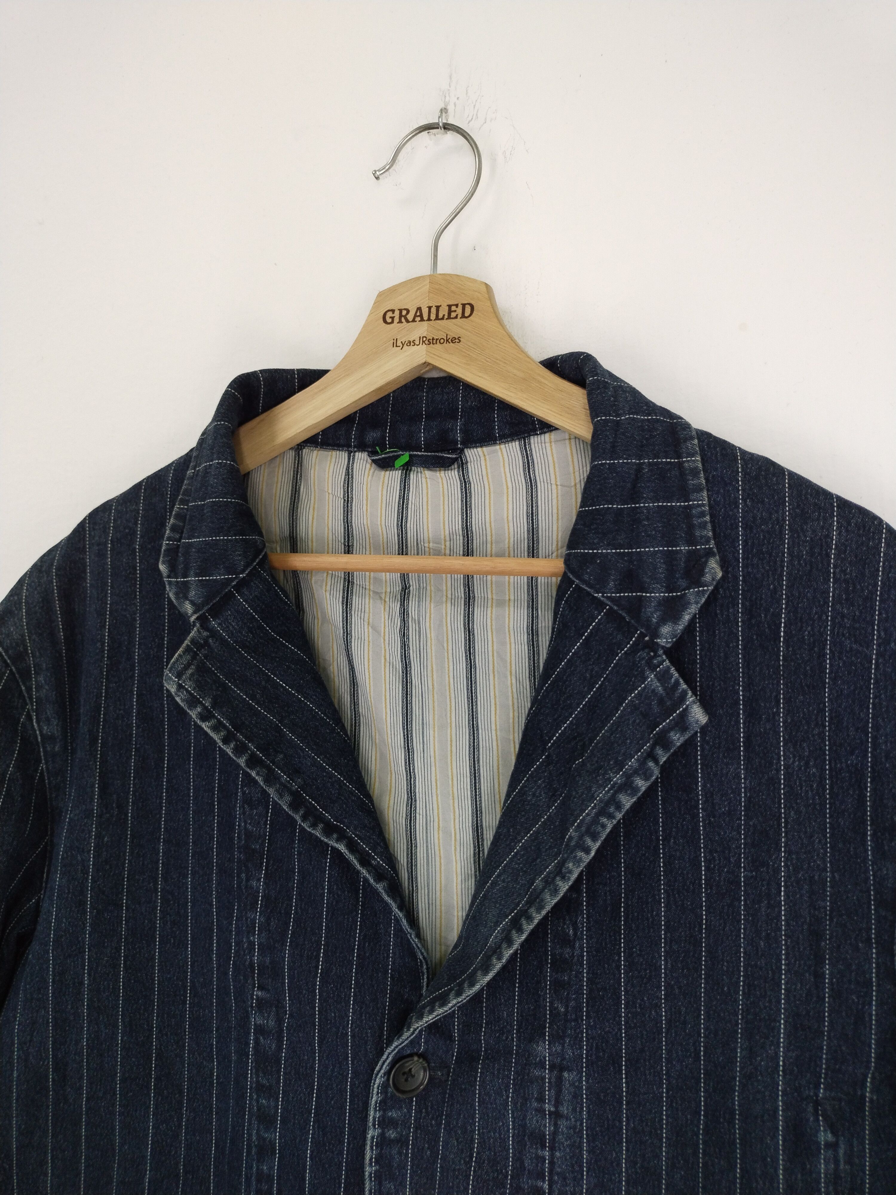 Kansai Yamamoto VINTAGE KANSAI JEANS DENIM JACKET Size US L / EU 52-54 / 3 - 16 Thumbnail