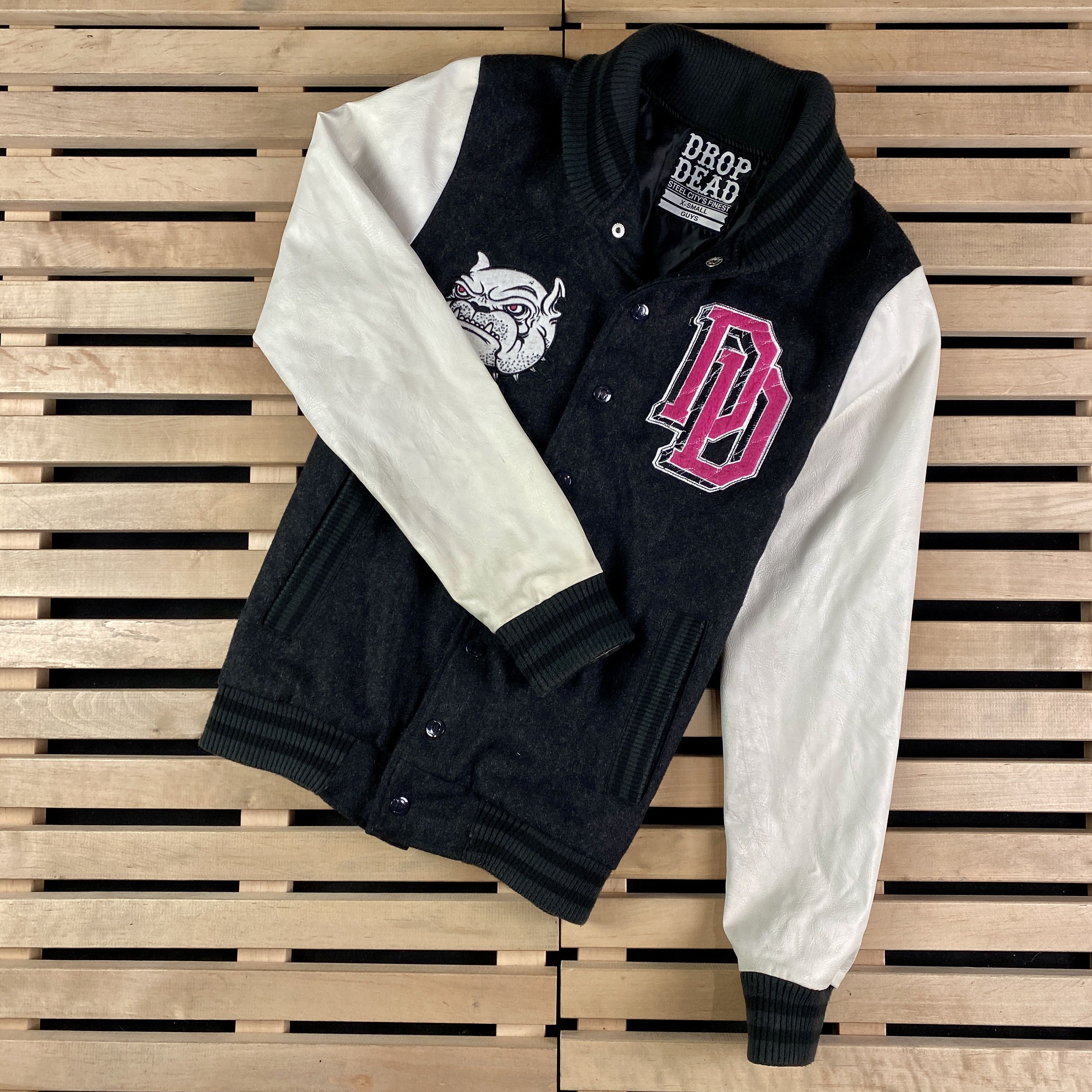 Want to sell Dropdead Robot Varsity Jacket : r/BringMeTheHorizon