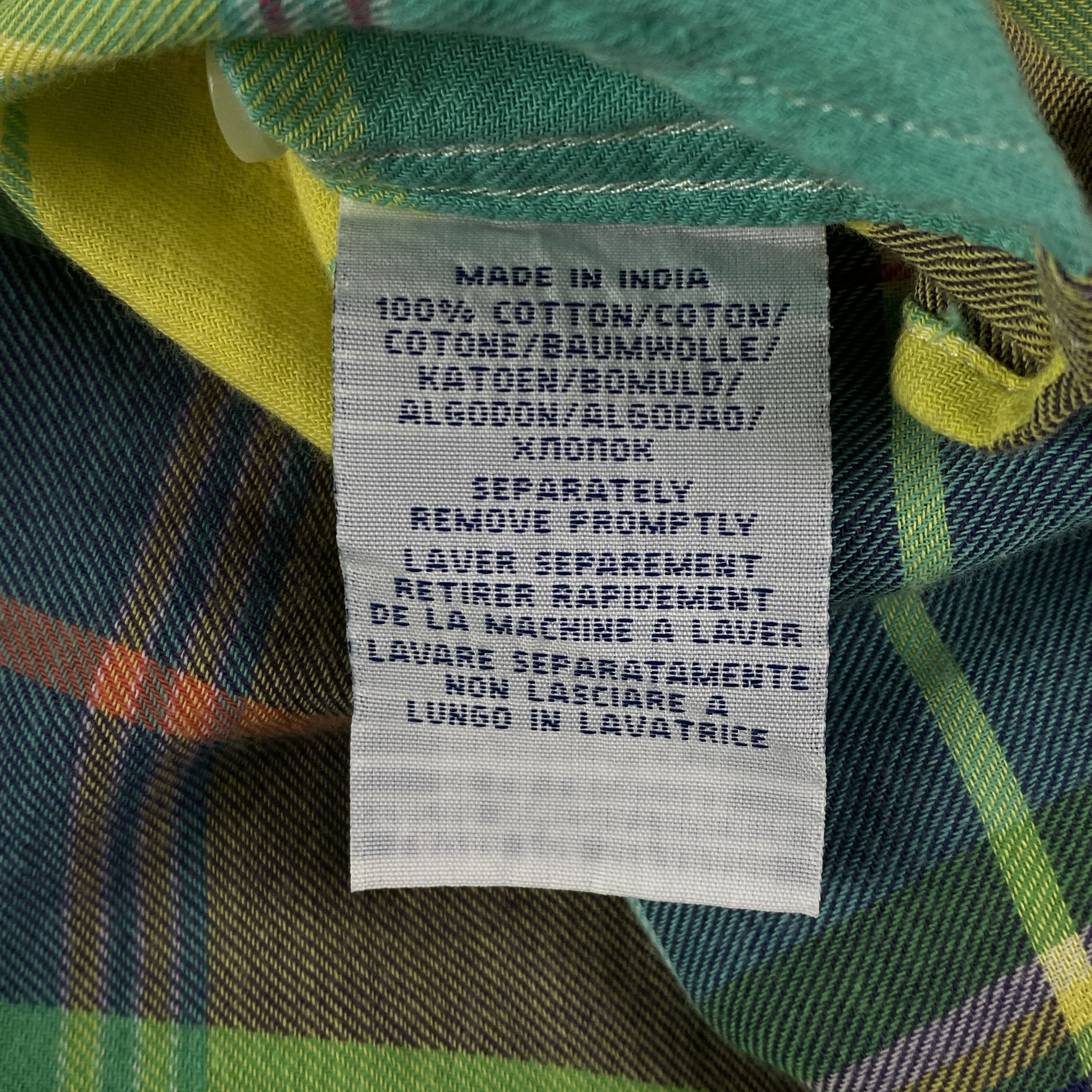 Polo Ralph Lauren × Ralph Lauren Mens Shirt Long Sleeve Multicolor Polo Ralph Lauren Size XL Size US XL / EU 56 / 4 - 5 Thumbnail