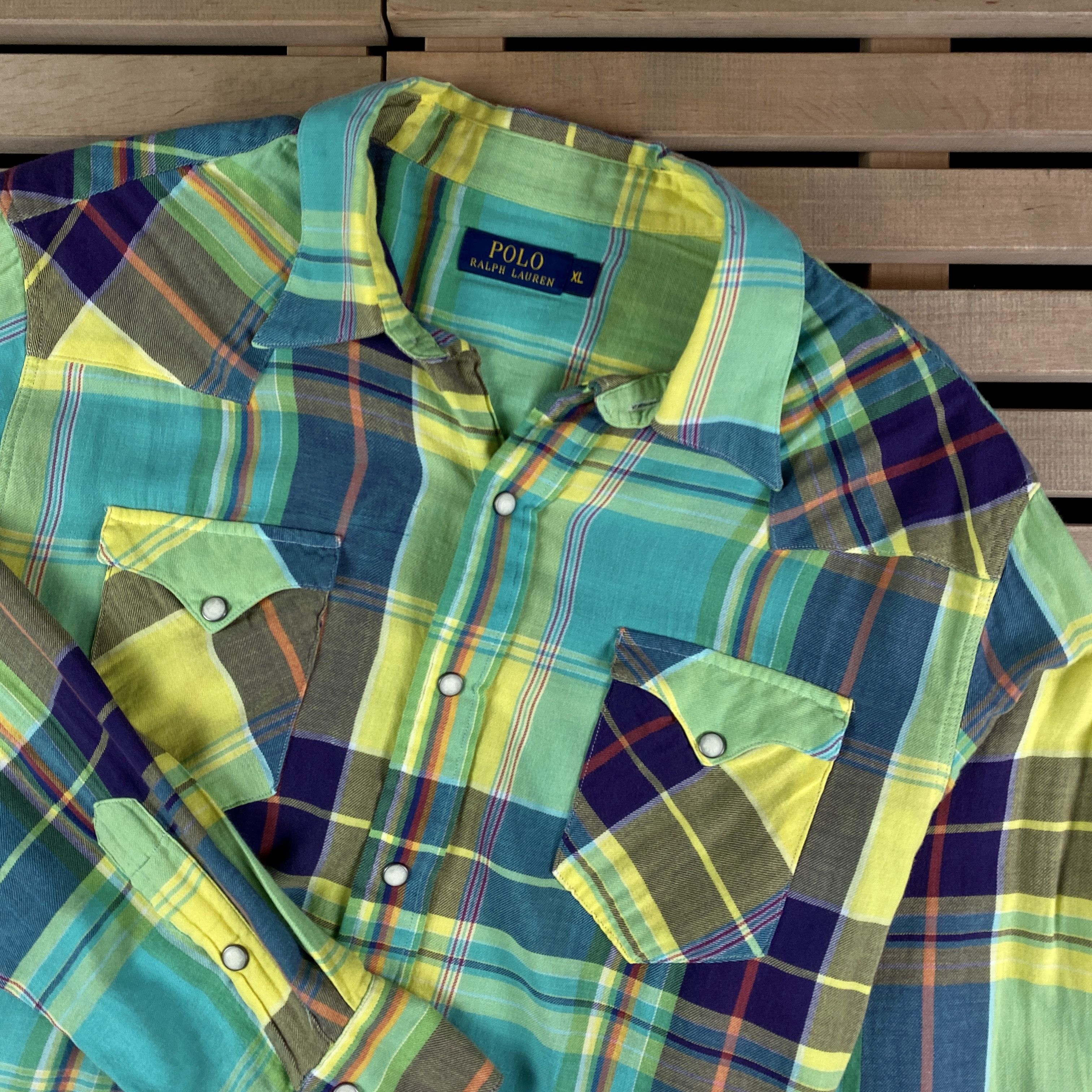 Polo Ralph Lauren × Ralph Lauren Mens Shirt Long Sleeve Multicolor Polo Ralph Lauren Size XL Size US XL / EU 56 / 4 - 2 Thumbnail