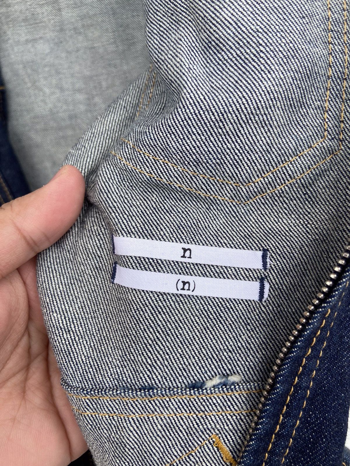 Number (N)ine Takahiro Miyashita Number (n)ine Trucker Jacket Size US S / EU 44-46 / 1 - 4 Thumbnail