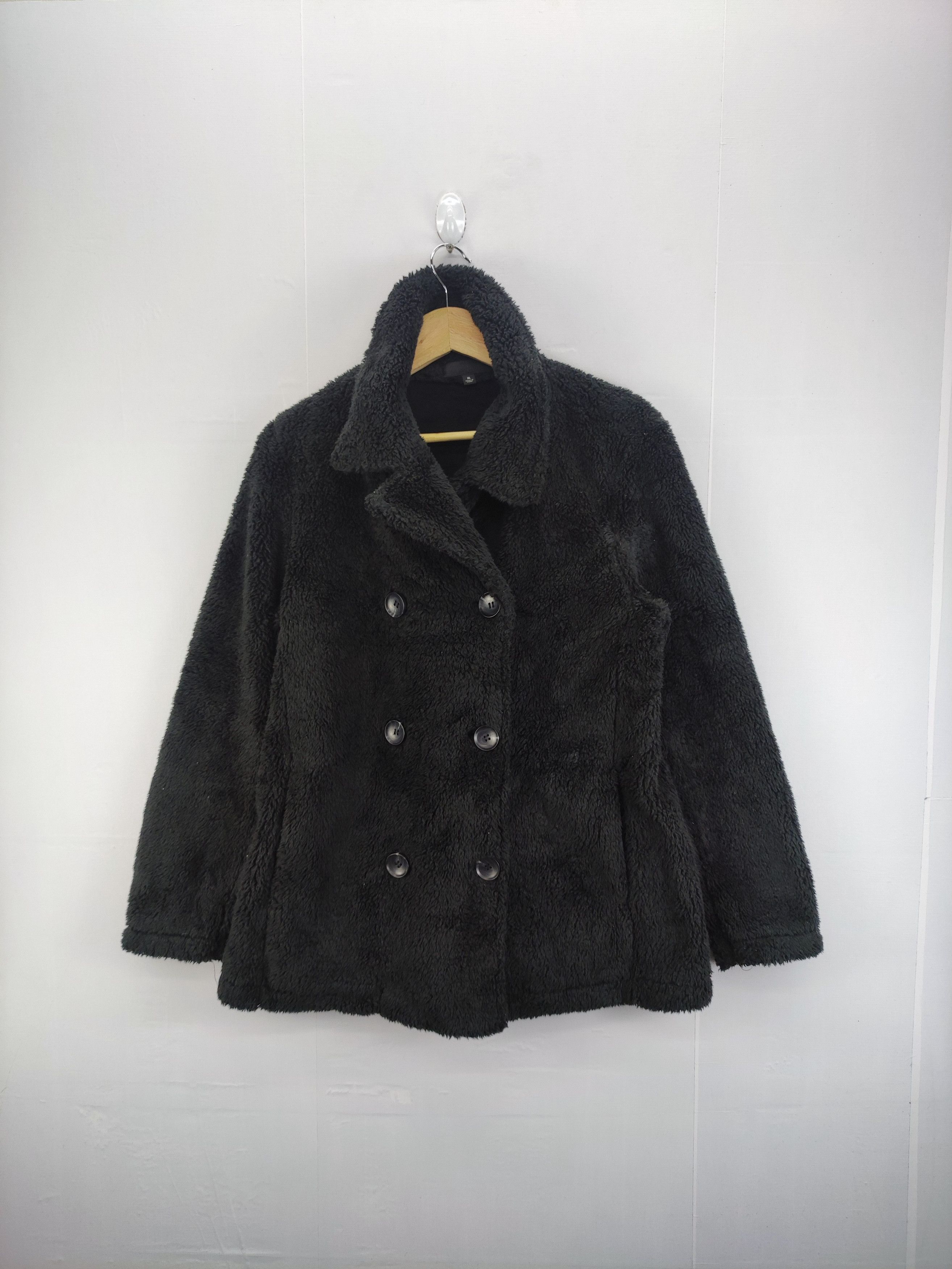 Uniqlo Uniqlo Double Breasted Fleece Coat Jacket Size M / US 6-8 / IT 42-44 - 1 Thumbnail