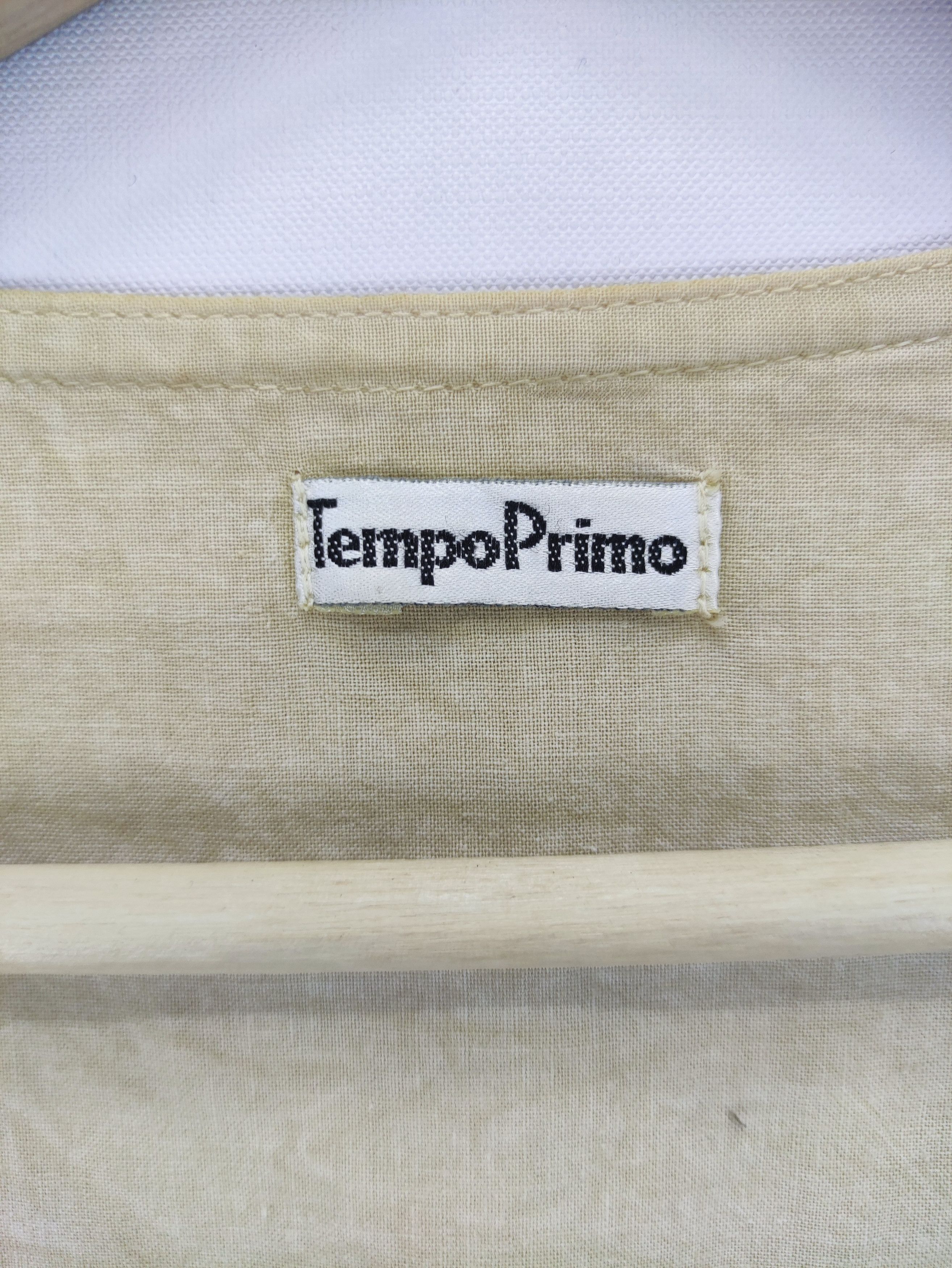 Japanese Brand Vintage Vest Embroidered By Tempo Primo Size US M / EU 48-50 / 2 - 2 Thumbnail