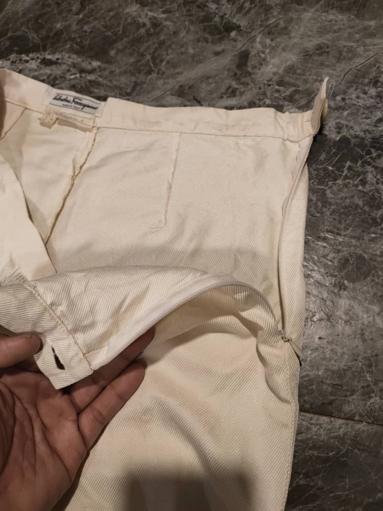 Salvatore Ferragamo Salvatore Ferragamo Silk Pant Size 27" / US 4 / IT 40 - 4 Thumbnail