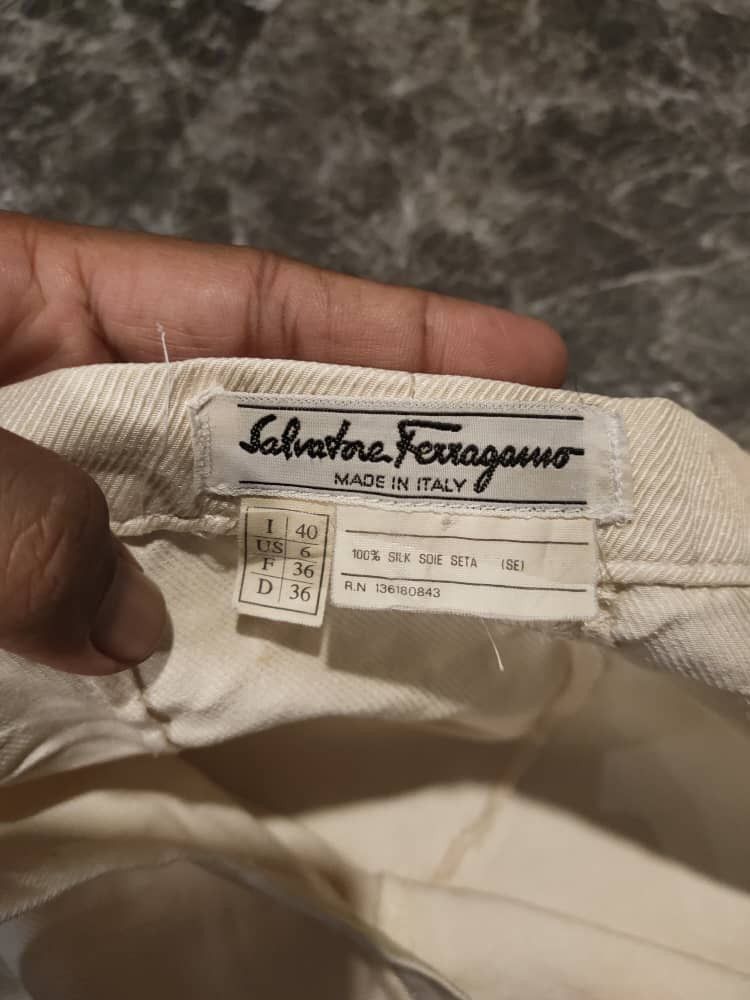 Salvatore Ferragamo Salvatore Ferragamo Silk Pant Size 27" / US 4 / IT 40 - 6 Thumbnail