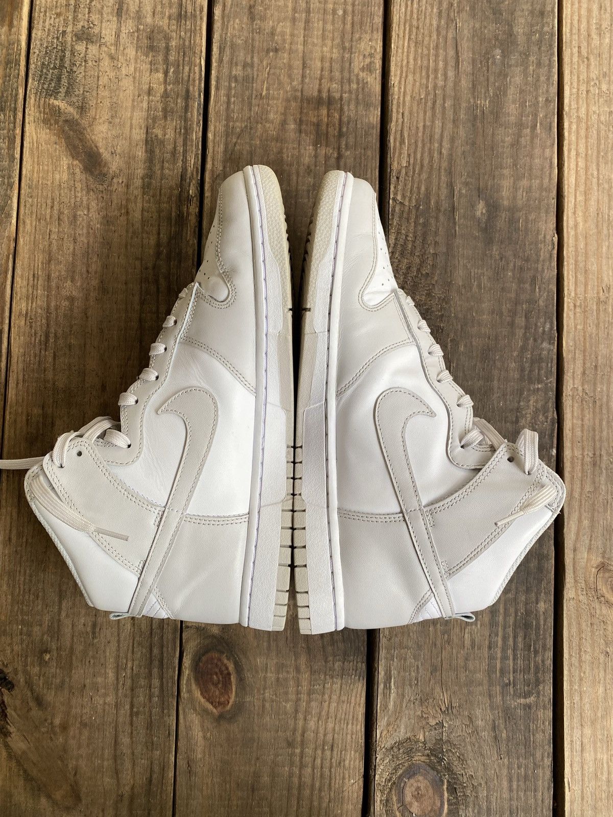 Nike 2021 Nike Dunk High Retro White Vast Grey Size US 11 / EU 44 - 1 Thumbnail