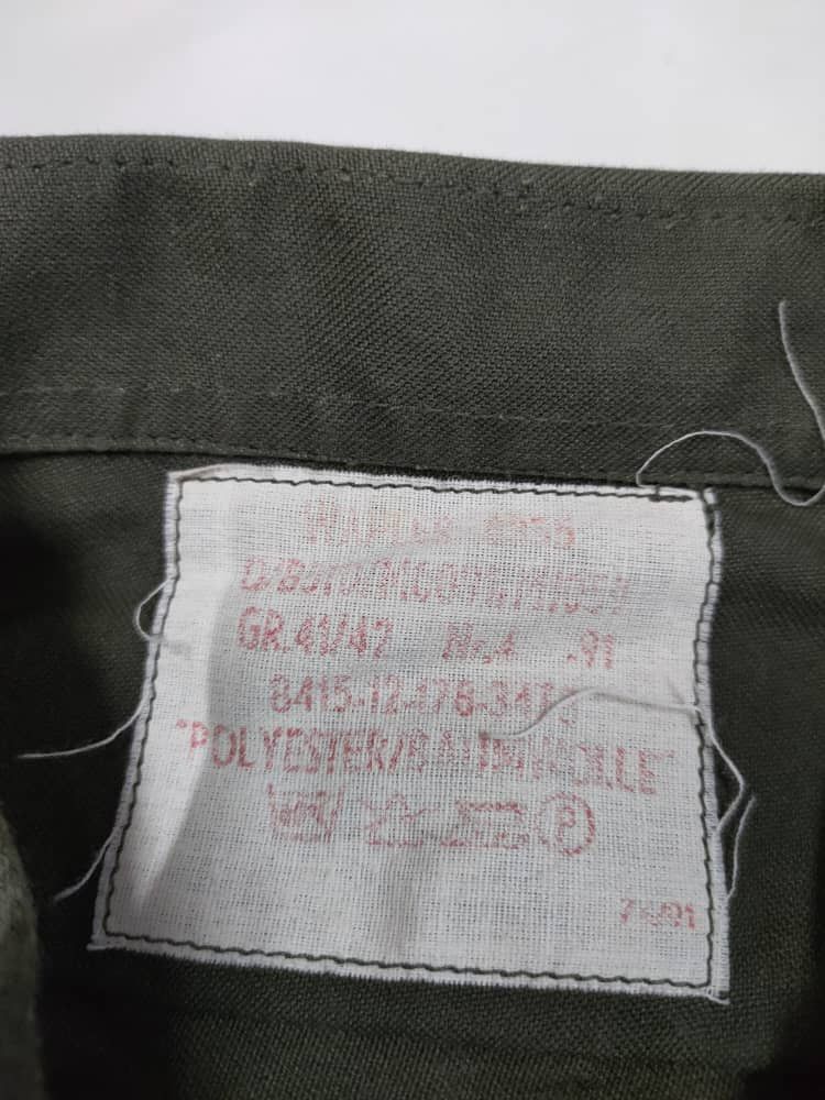 Other Vintage Military Army Short Sleeve Shirt Size US L / EU 52-54 / 3 - 2 Thumbnail