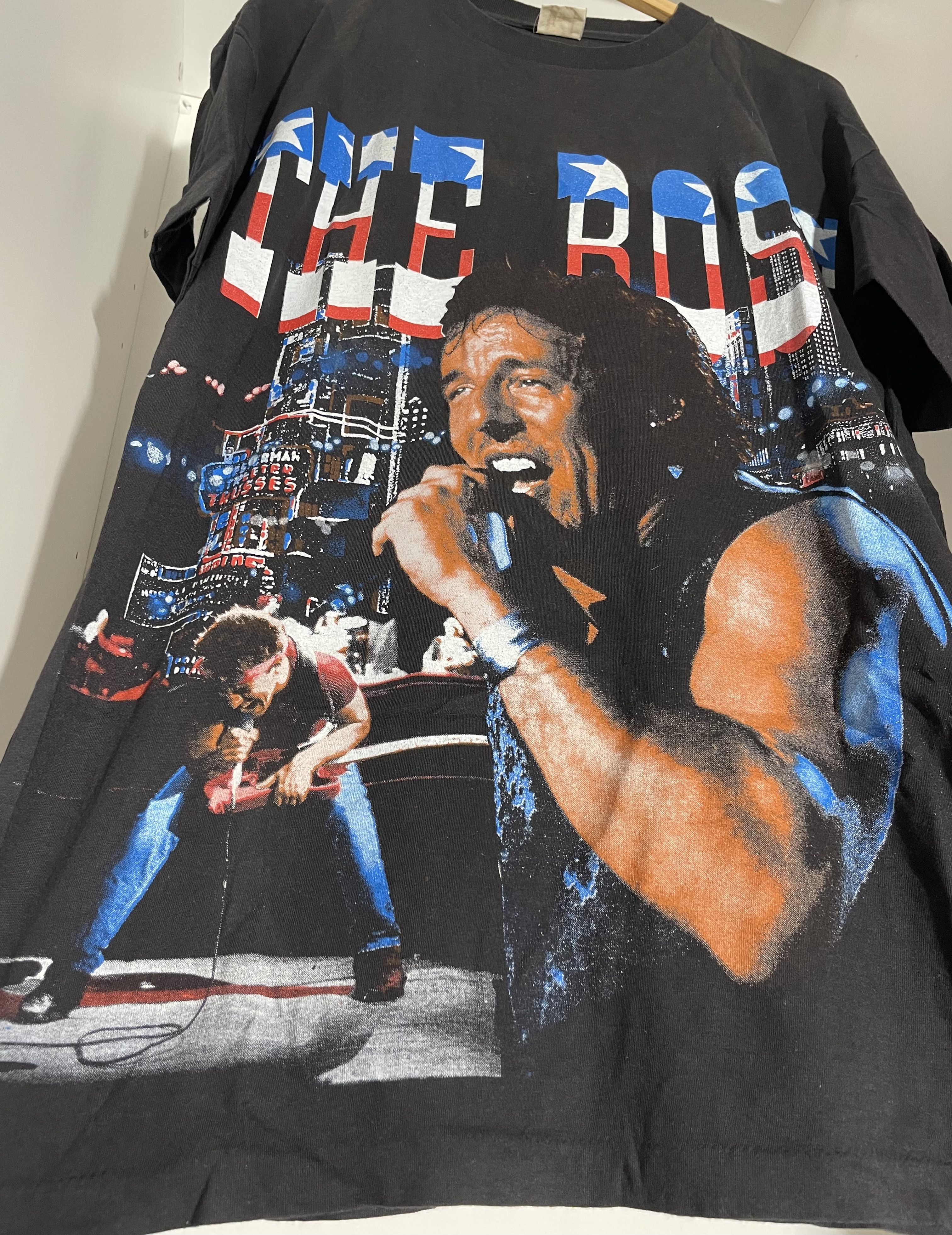 Bruce Springsteen 1992 vintage rock band tee