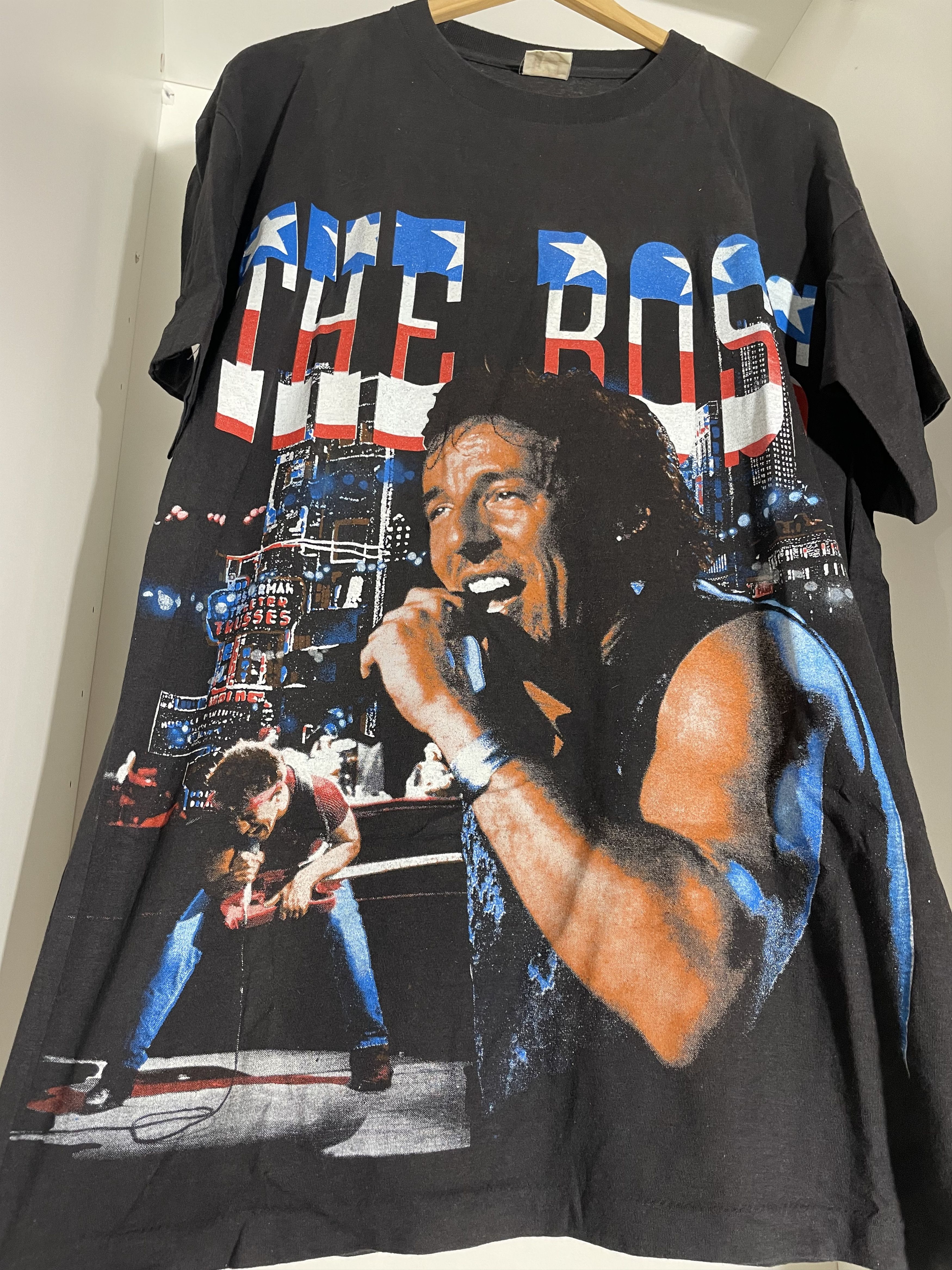 Bruce Springsteen 1992 vintage rock band tee
