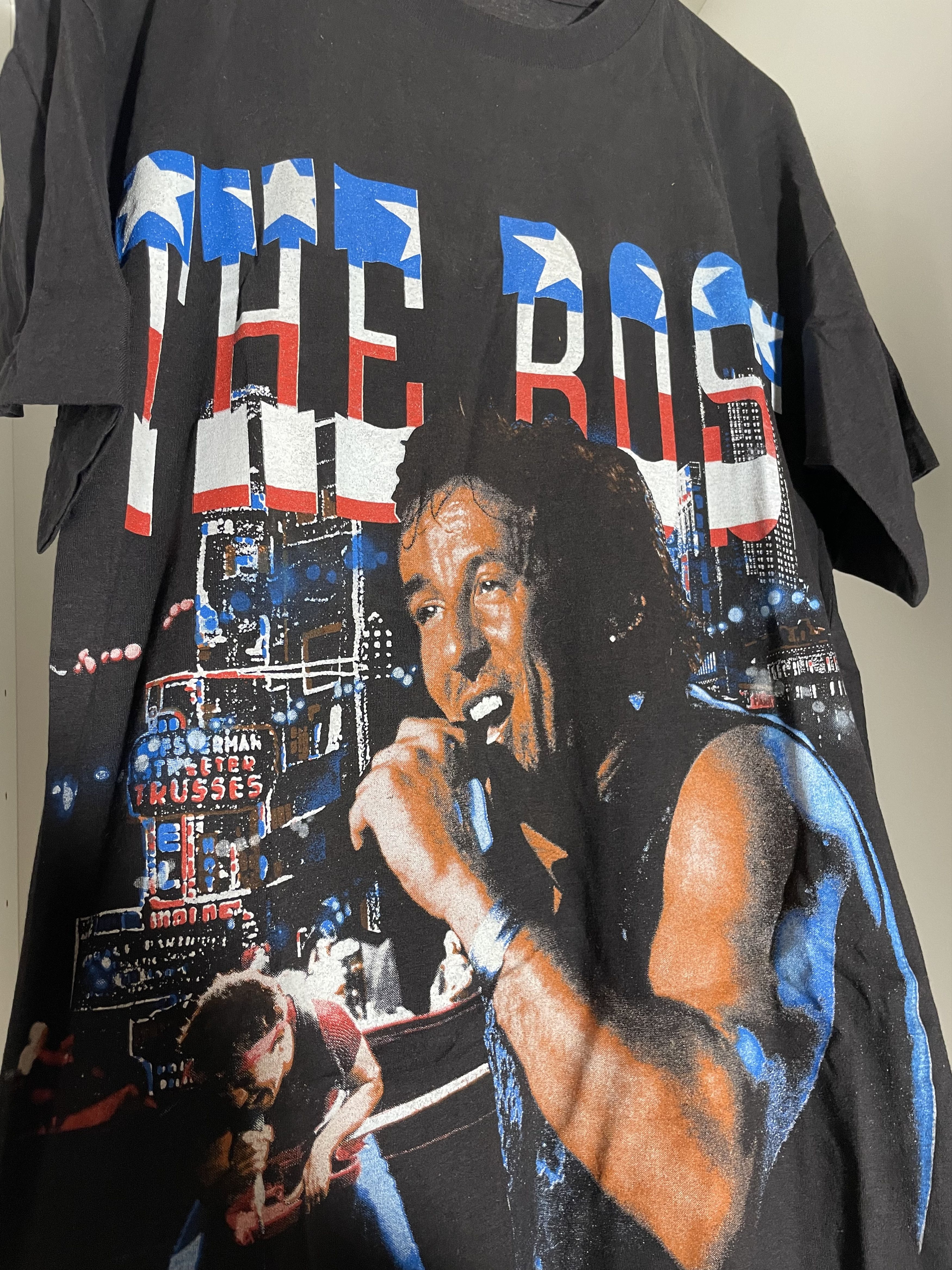 Bruce Springsteen 1992 vintage rock band tee