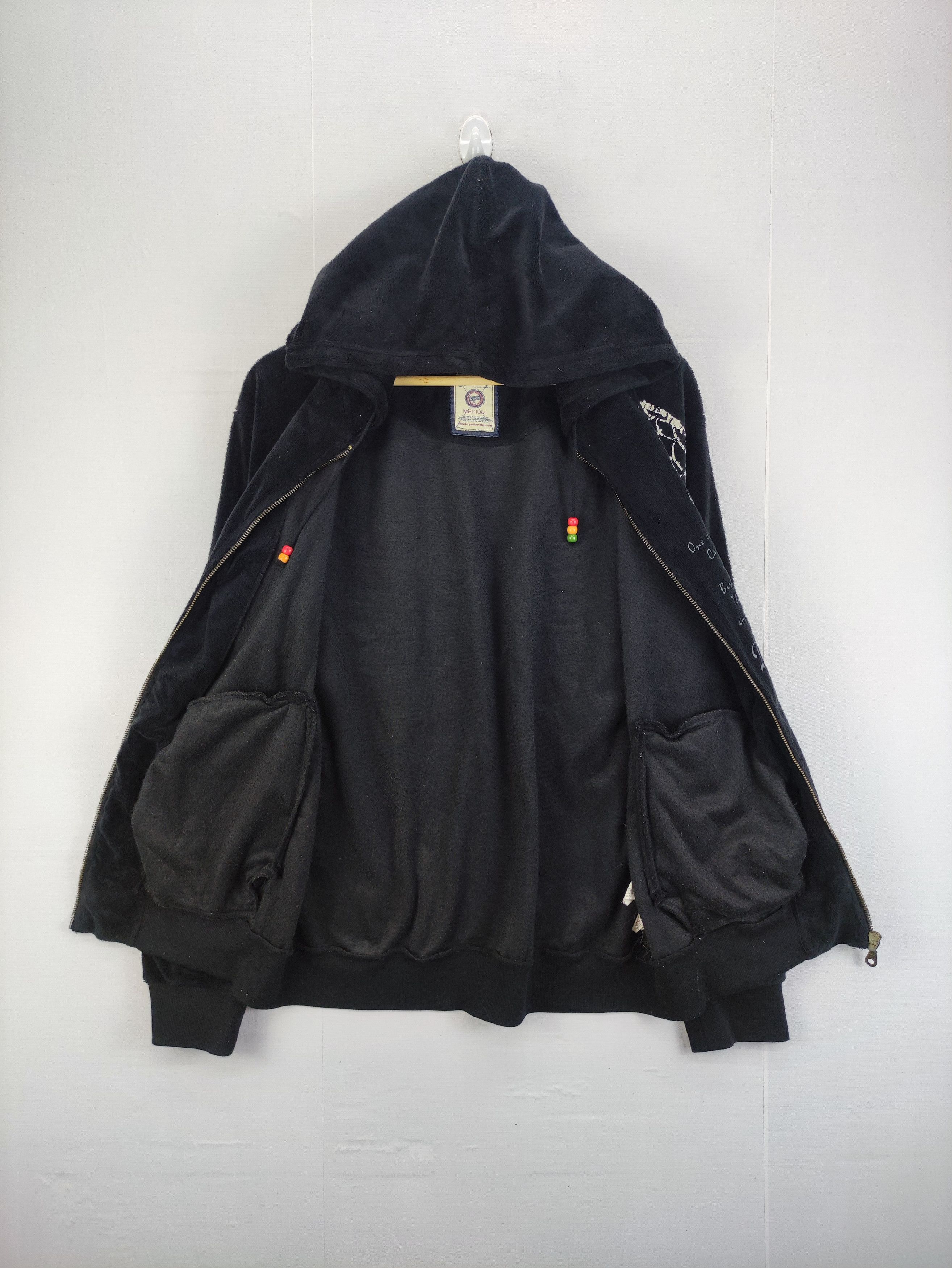 Japanese Brand Vintage Sweater Zipper Hoodie Fleece Print Logo Oblodesign Size US M / EU 48-50 / 2 - 3 Thumbnail