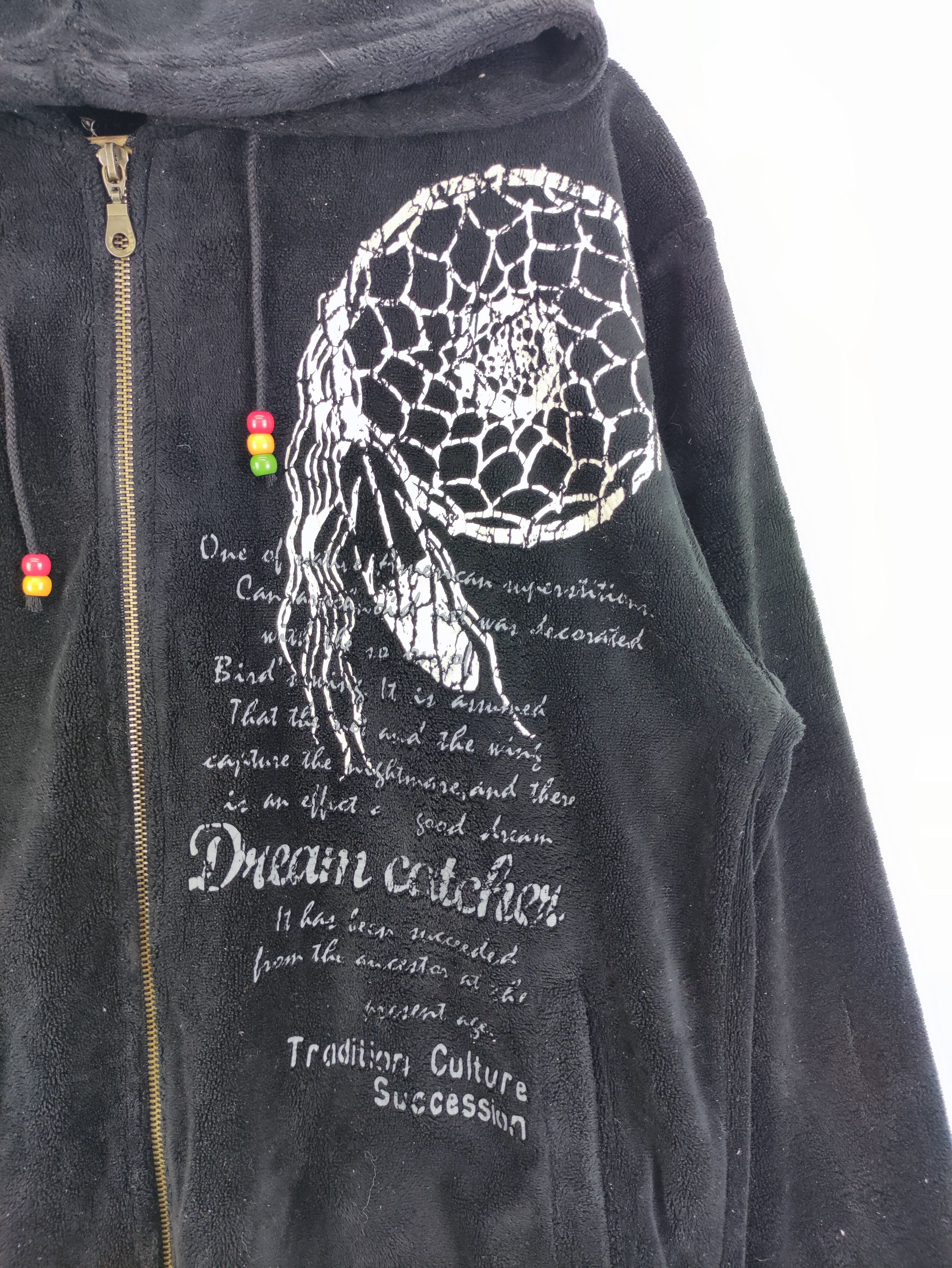 Japanese Brand Vintage Sweater Zipper Hoodie Fleece Print Logo Oblodesign Size US M / EU 48-50 / 2 - 2 Thumbnail