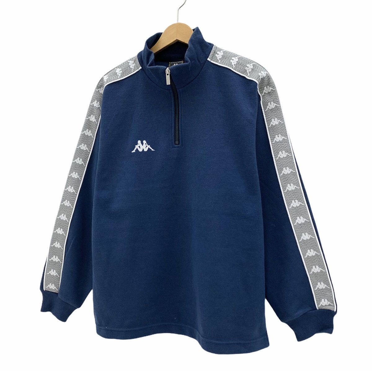 Kappa Vintage Kappa Side Tape Half Zip Sweatshirt Size US M / EU 48-50 / 2 - 3 Thumbnail