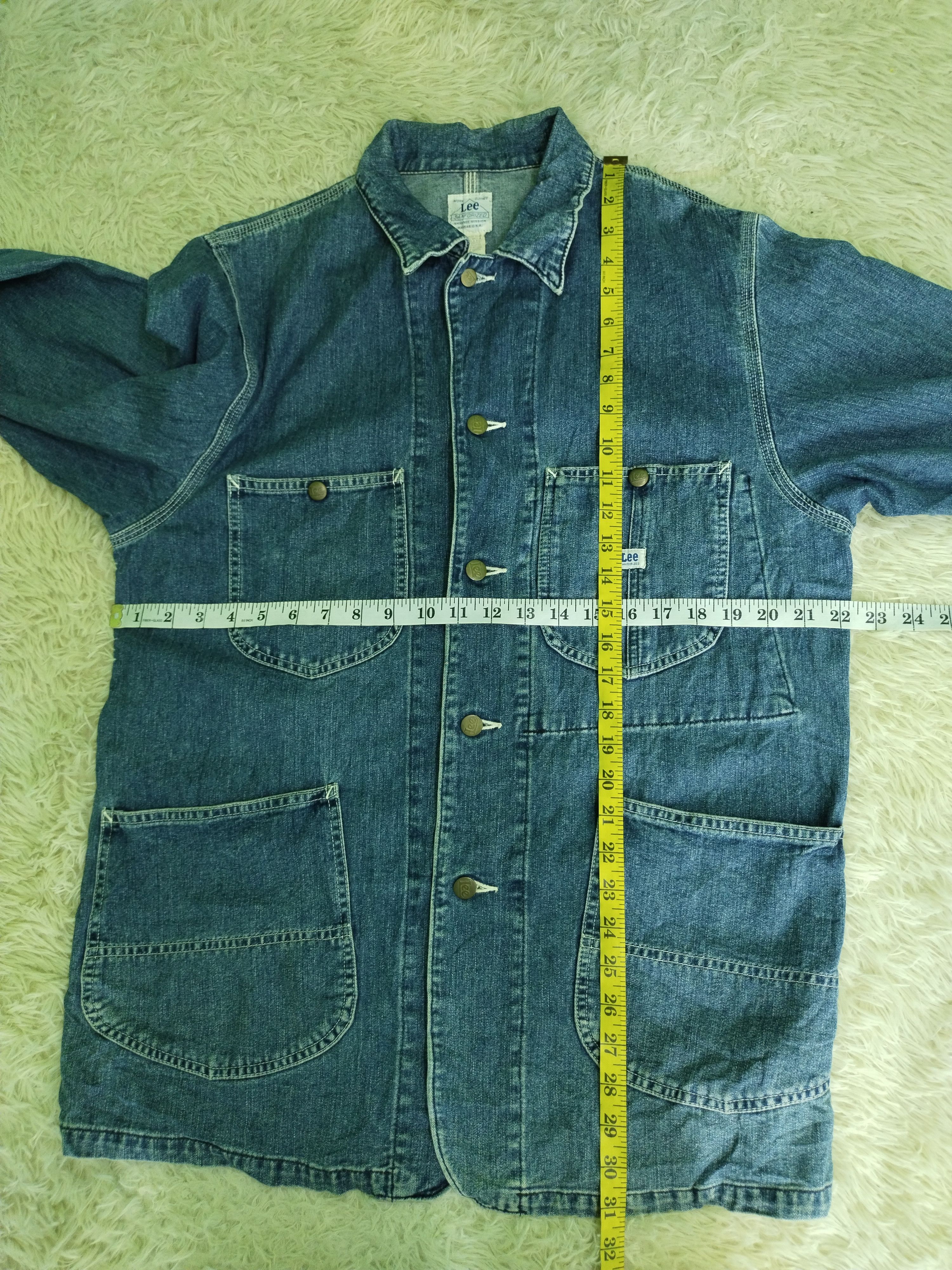 Lee × Vintage VINTAGE LEE SANFORIZED DENIM JACKET Size US M / EU 48-50 / 2 - 14 Thumbnail